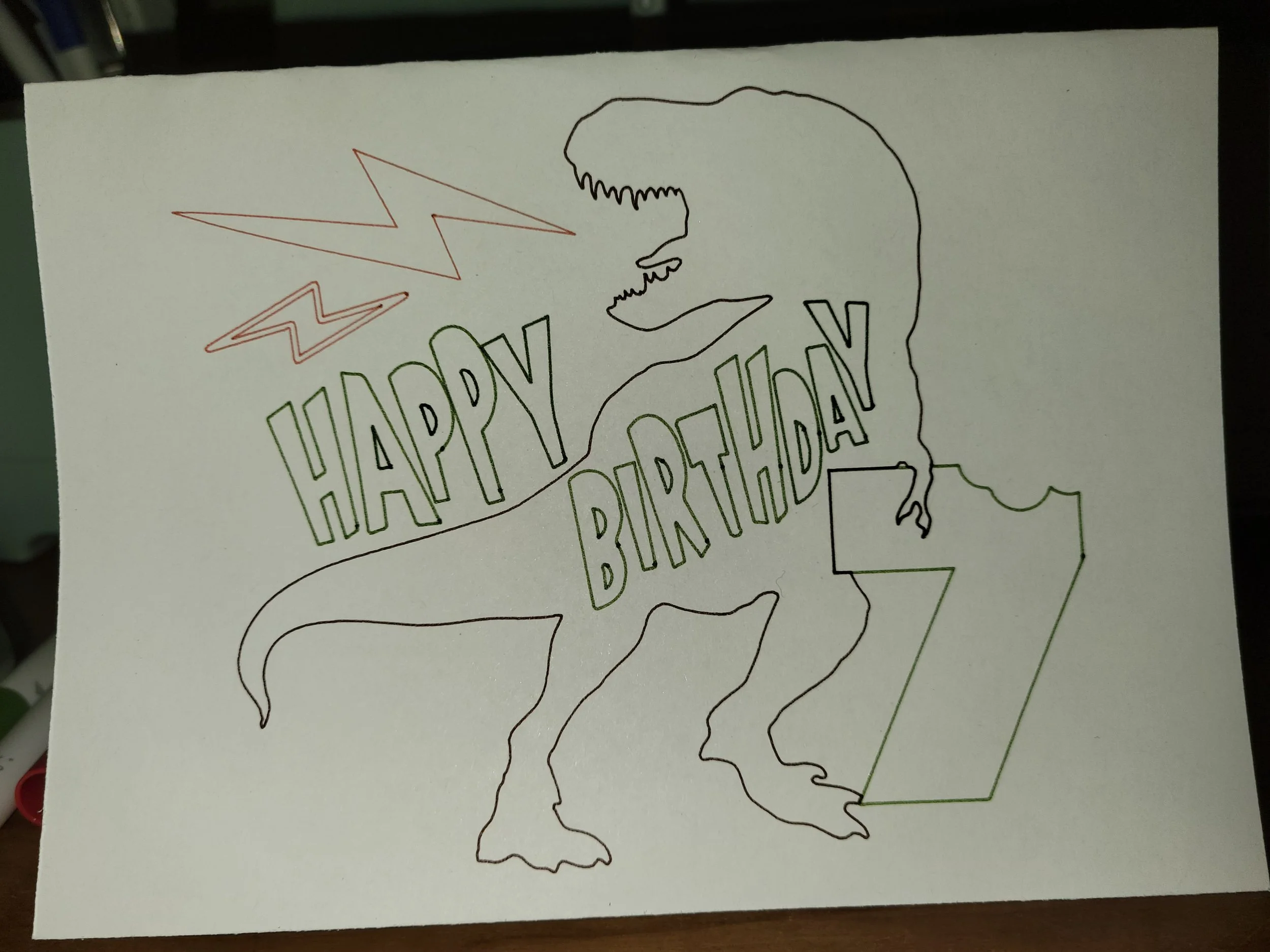 T-Rex Birthday Roar