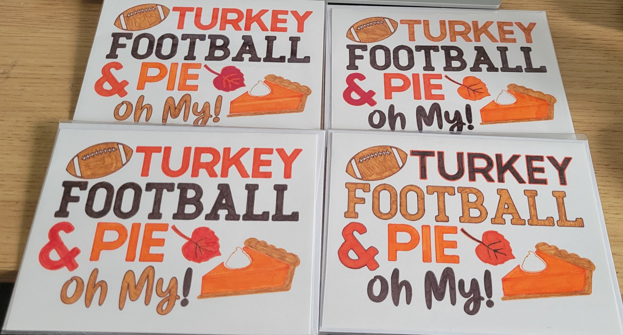 Turkey Football & Pie Oh My!