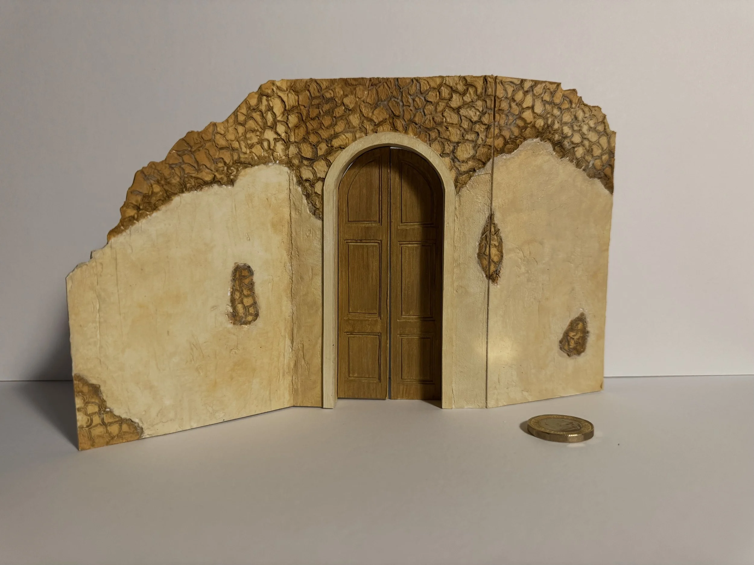 Medea flats model 1:25. Des - Carys Hobbs