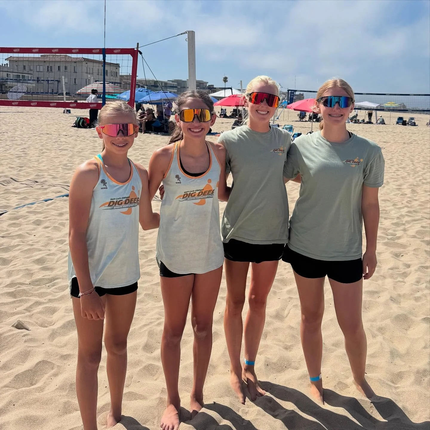 BVCA 2025! First national tournament for Dig Deep and these girls killed it! Special congrats to our 14u and 12u teams for making it into the Gold bracket! 
#digdeepbeachvolleyball
