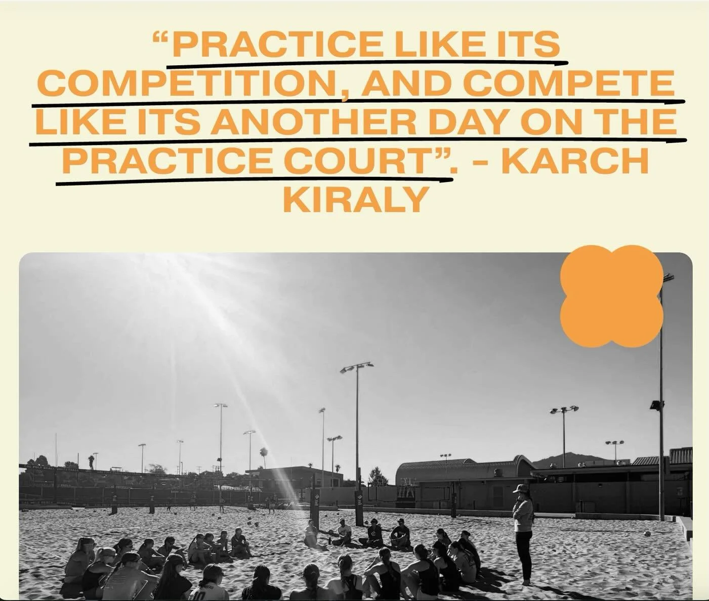Check out our new website page! 

About us ➡️ Competition 

We know the sport of beach volleyball can be overwhelming when you are first starting out with the many competition options out there, and we hope this is a resource to you to help find tour