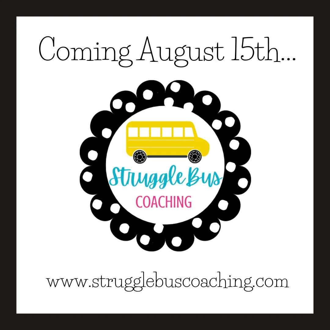 We have some exciting news! Struggle Bus Coaching is opening its station doors on August 15th! 
Come see us! We are so excited to meet all of our future clients!
www.strugglebuscoaching.com