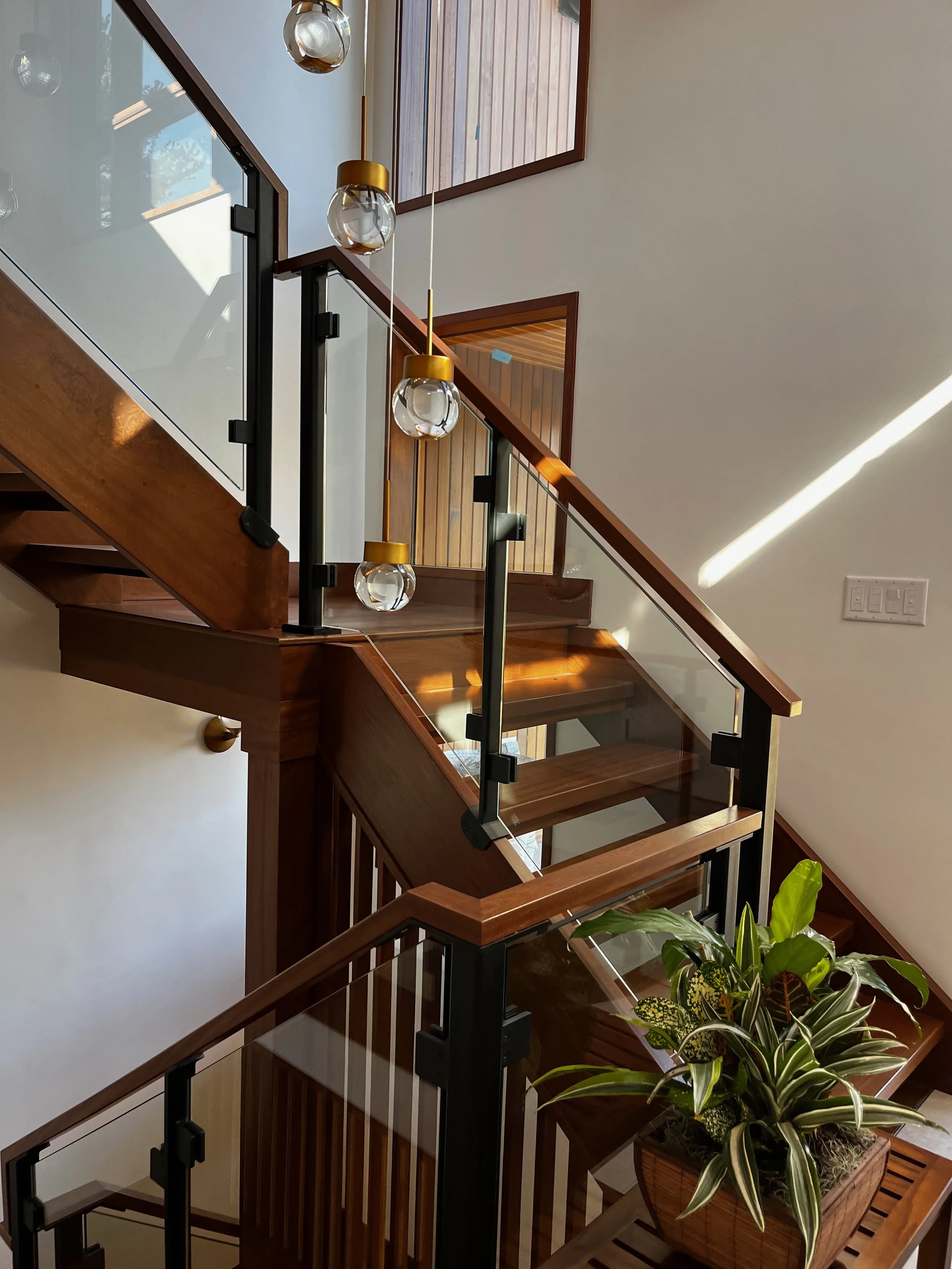 MAHOGANY STAIRS