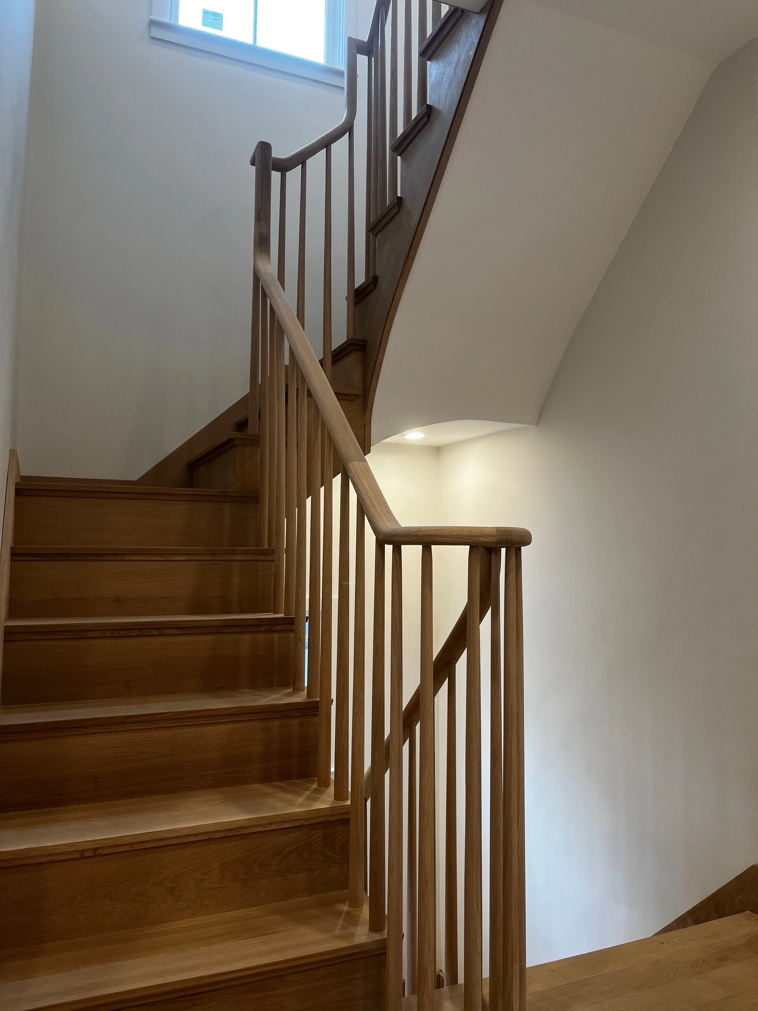 WHITE OAK STAIRS