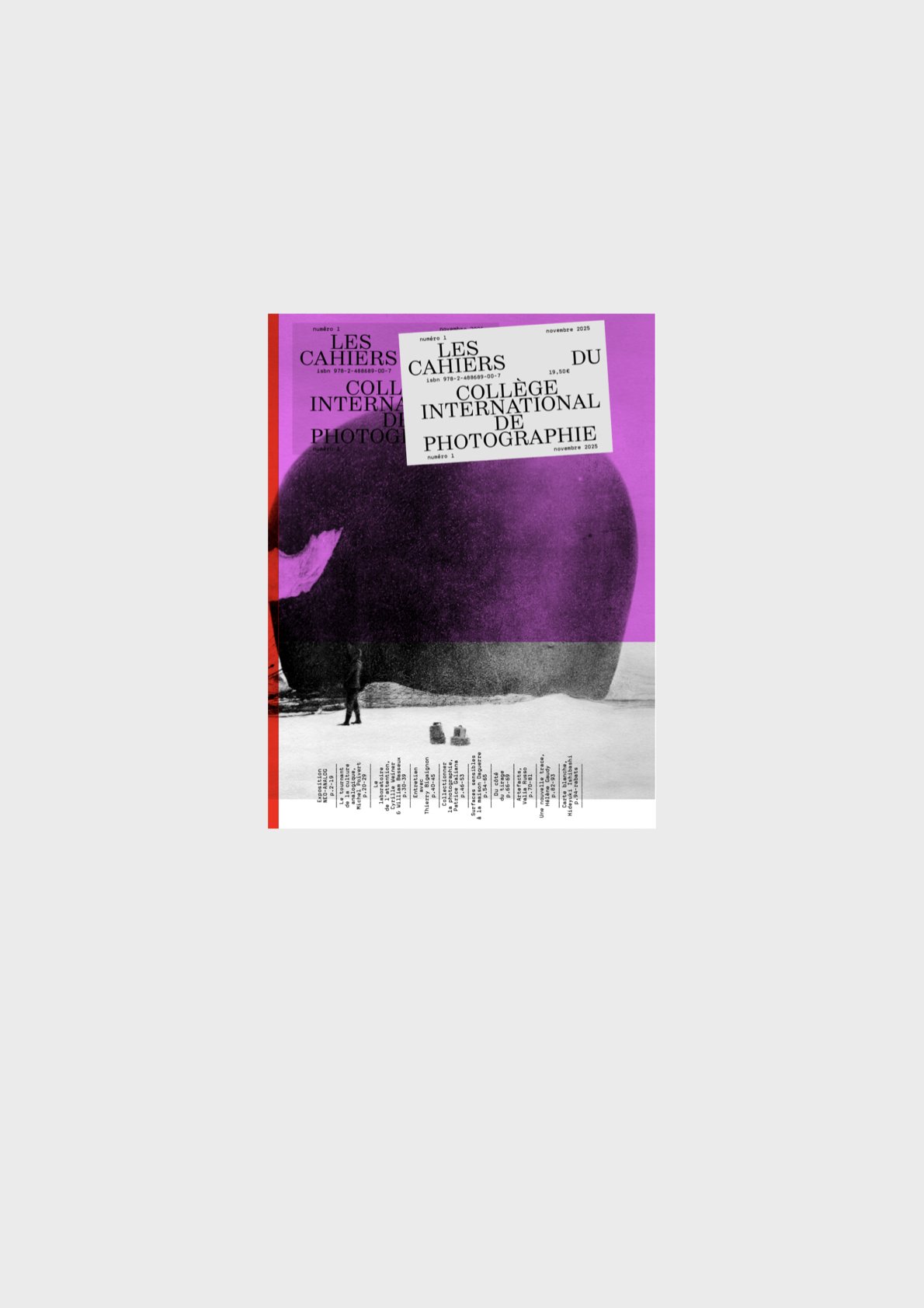 Les Cahiers du Collège International de la Photographie, n°01