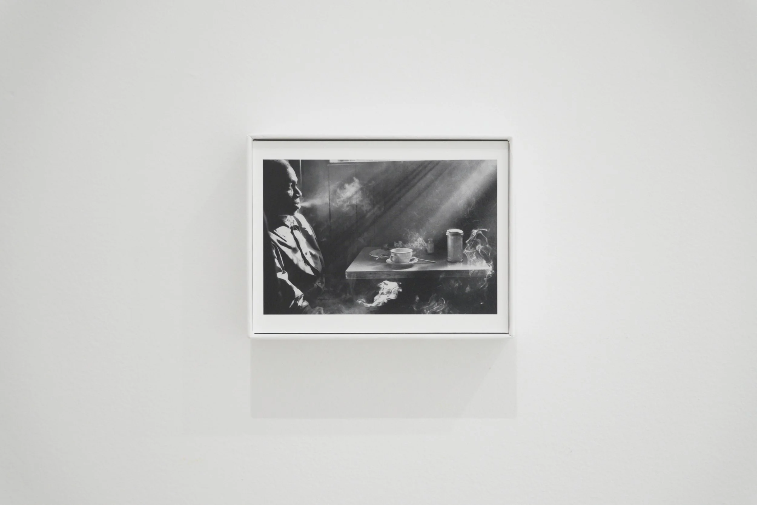 PODA x Bigaignon, Harold Feinstein, Man Smoking in Diner, 1974