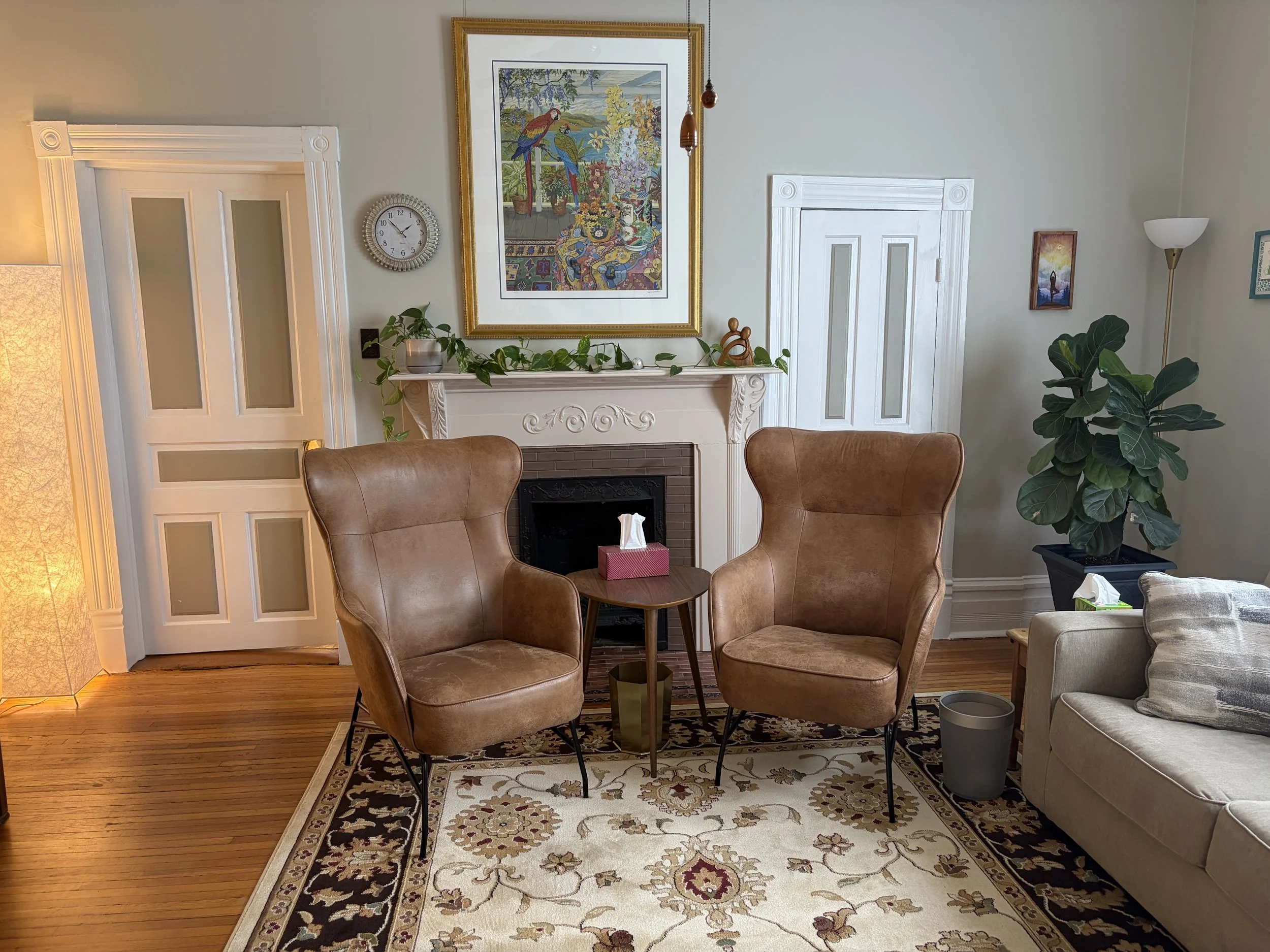 Office of Adrien Monti, LCSW, couples therapist, certified sex therapist, offering in person couples therapy in Roanoke, Virginia