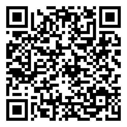 A QR code that can be scanned with a smartphone to access a class scheduling app.