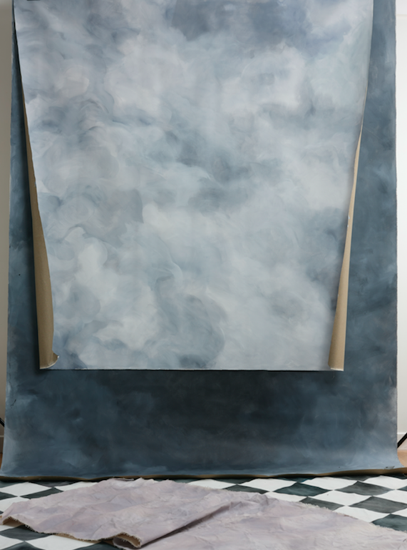 Grey Clouds 2m x 2m10