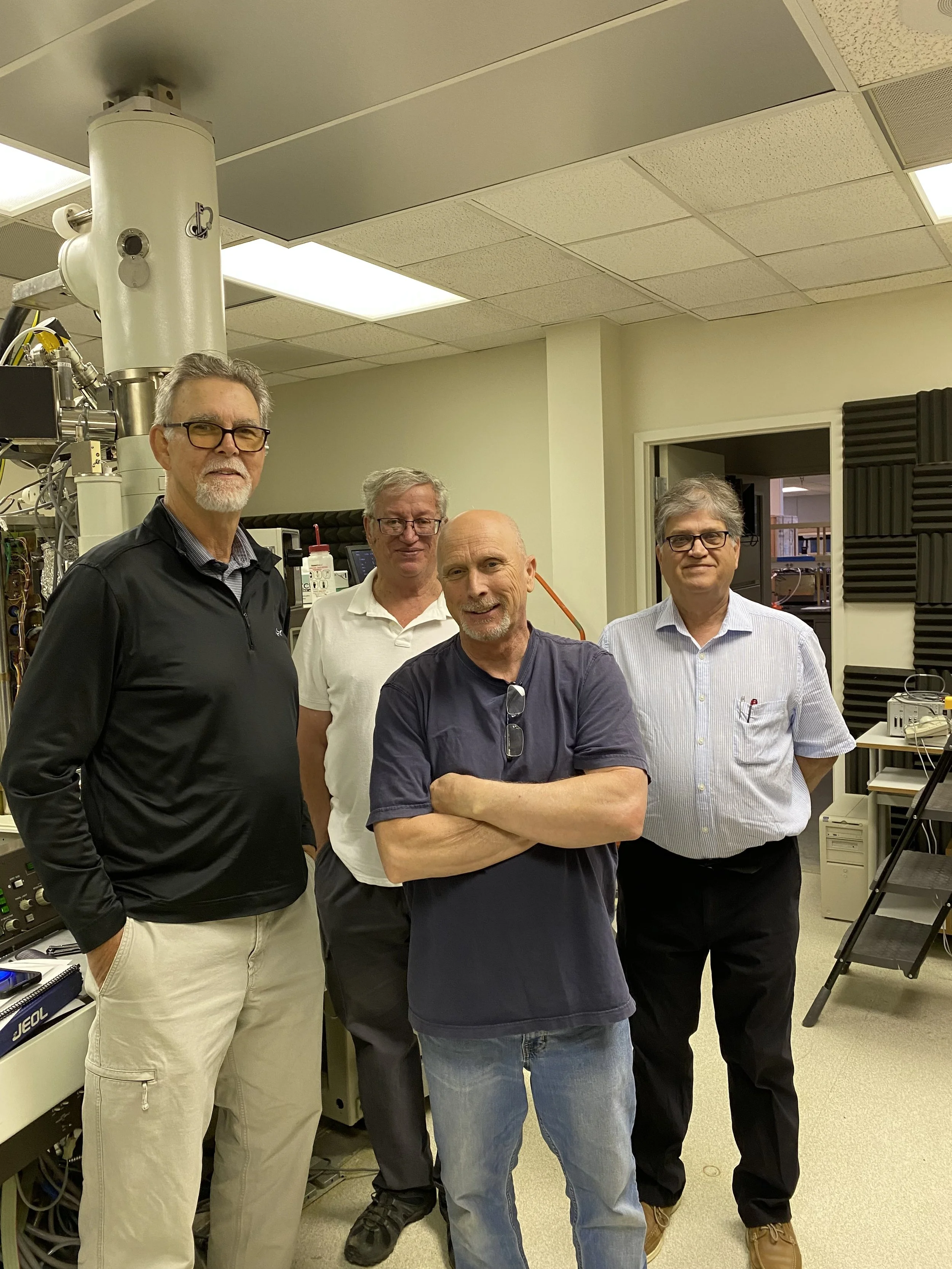From Left to Right: Bill Mushock, Calvin Montgomery, Rob Hynes, Ben Ghaffari