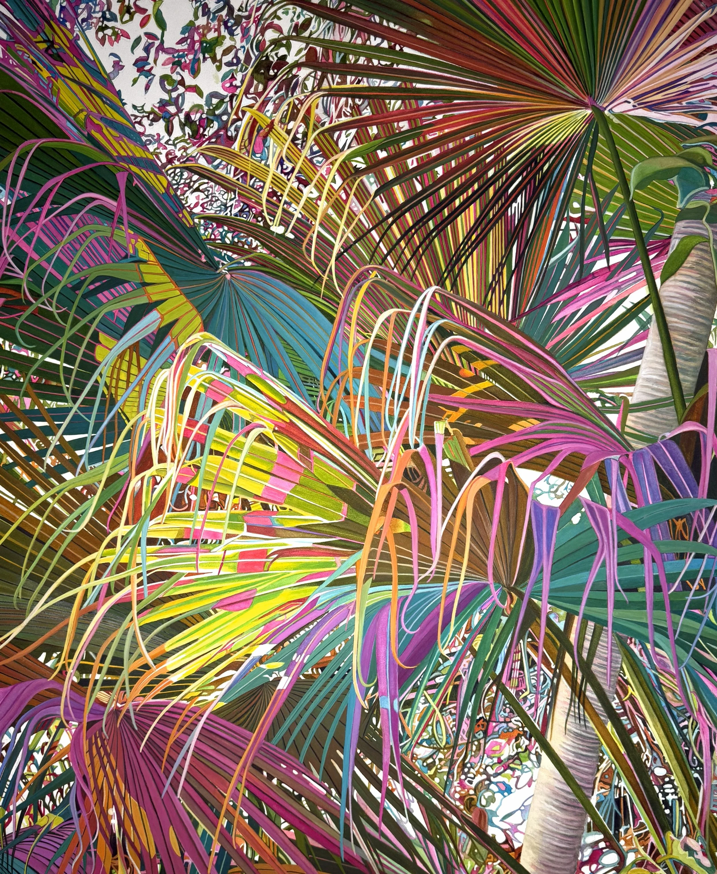 Bedazzled: Watercolors on Paper, 36" x 30"