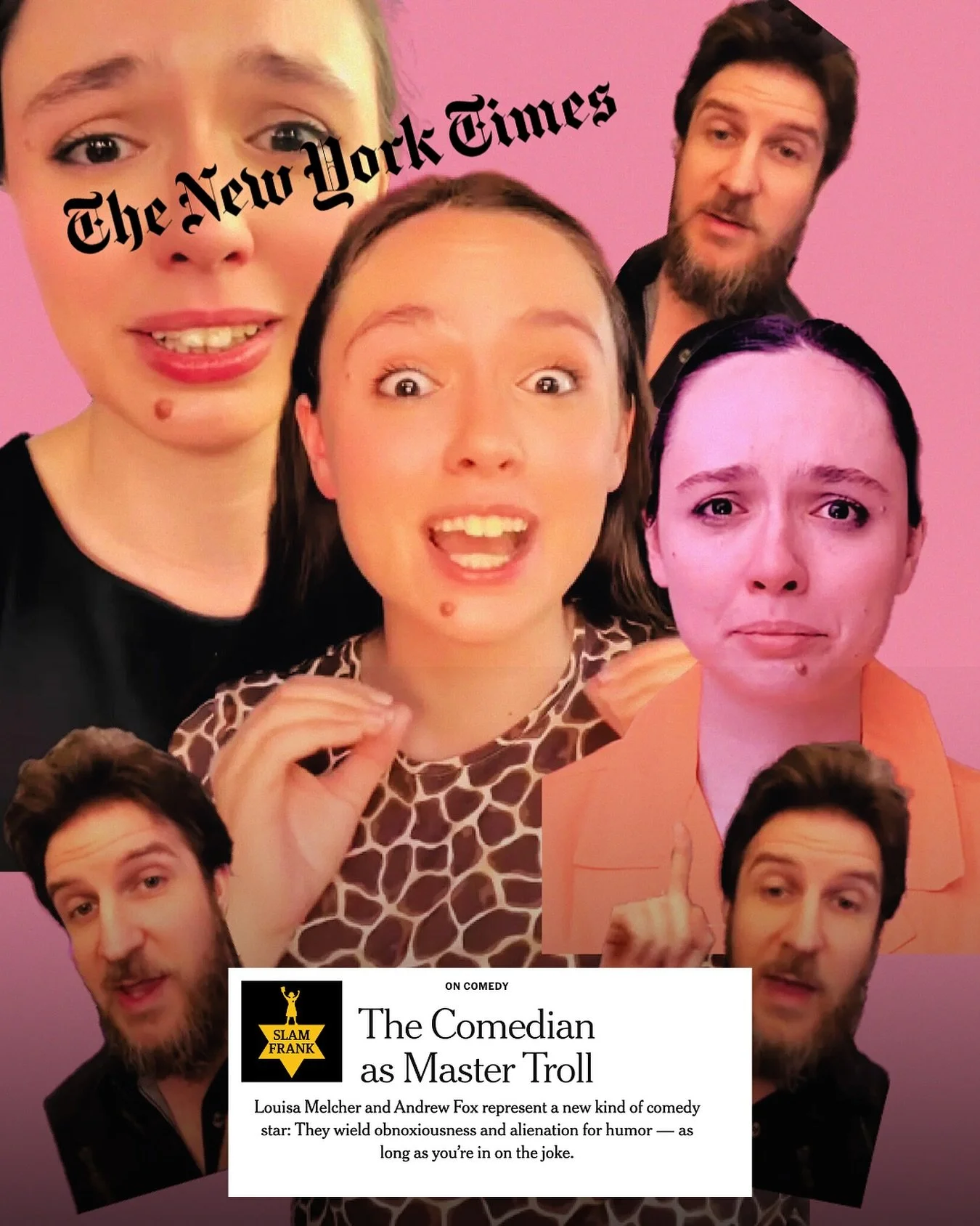 Slam Frank in the New York Times🔥

Stage Time&rsquo;s debut theatrical production starts performances Sept 17th, and you don&rsquo;t want to miss it. 

&ldquo;Fox&rsquo;s follower count rose, which he boasted about, trash-talking other shows with a 