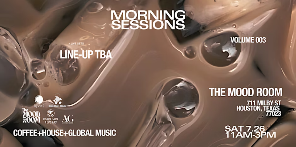 Morning Session 003 - Coffee & Cocktails + House & Global Music + Run Club