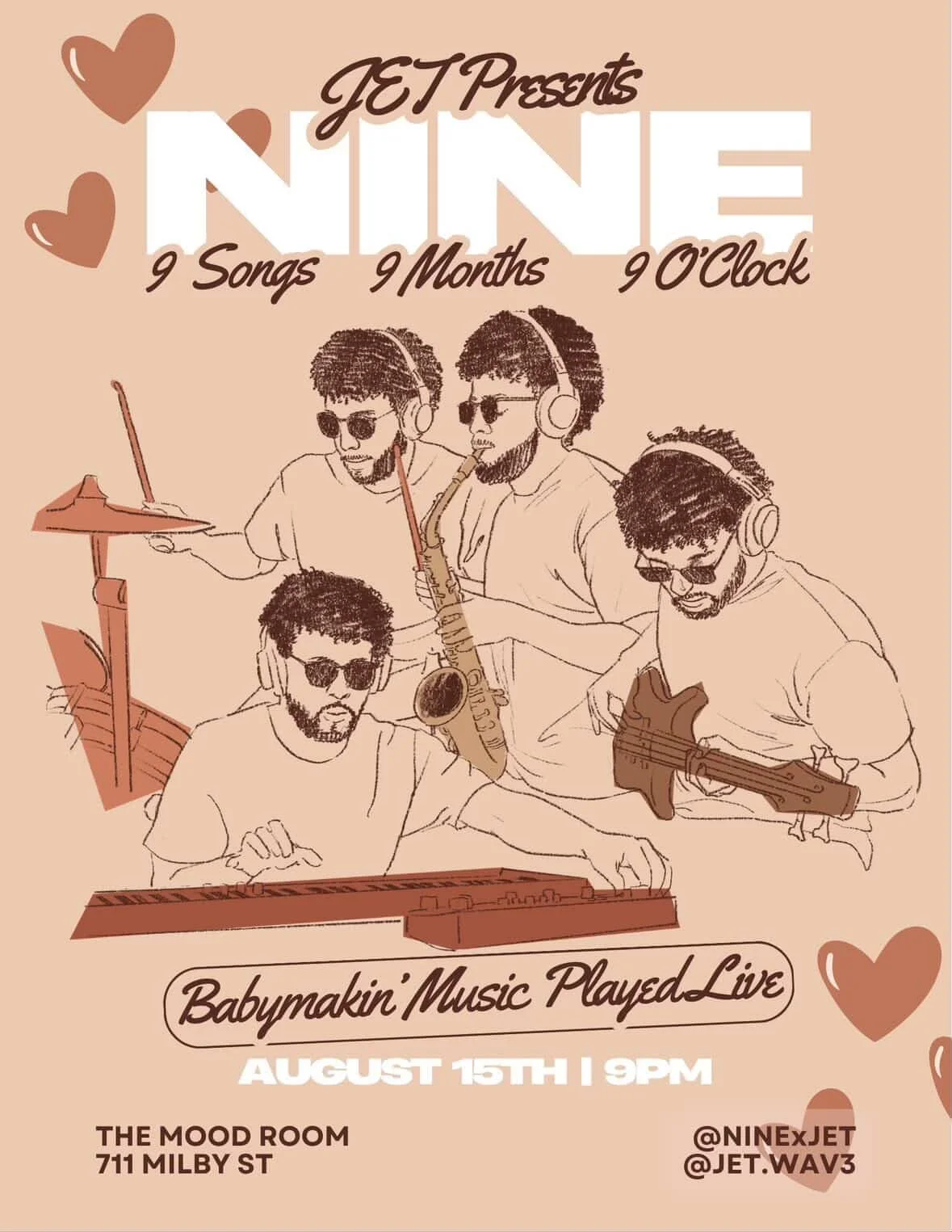 Nine - Baby Makin’ Music Played Live