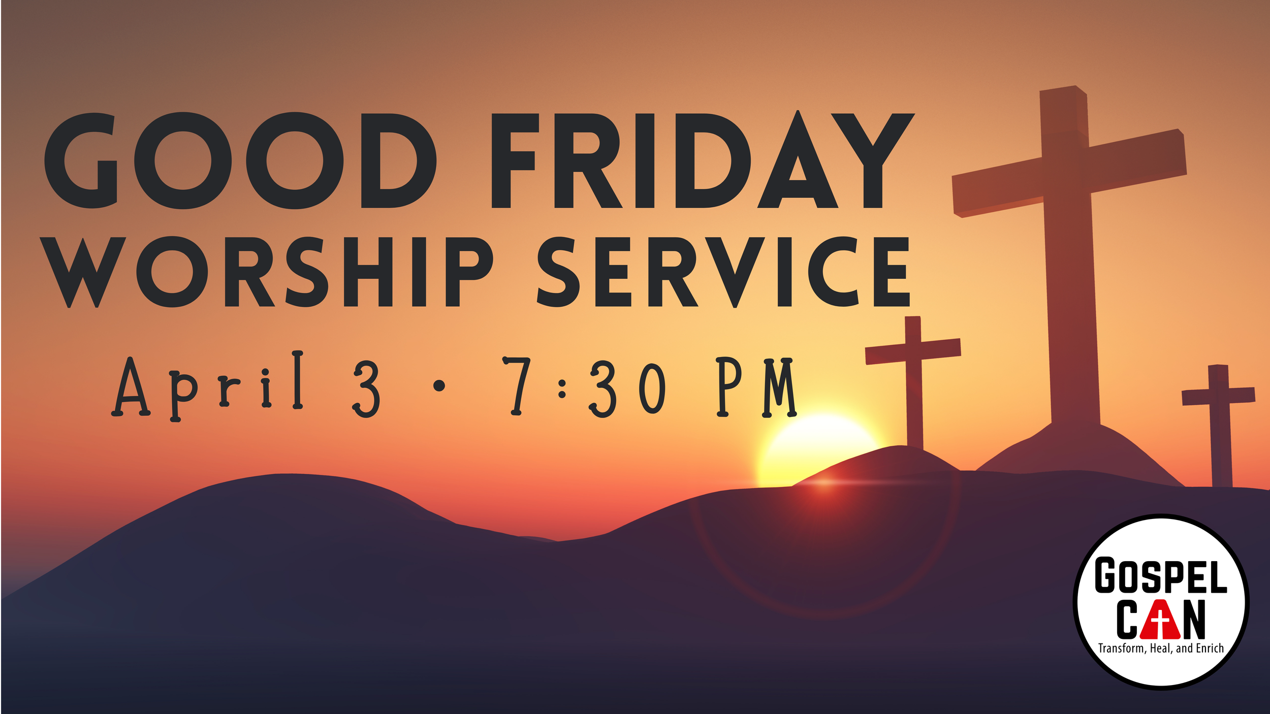 Good Friday Worship Service (受难崇拜聚会)