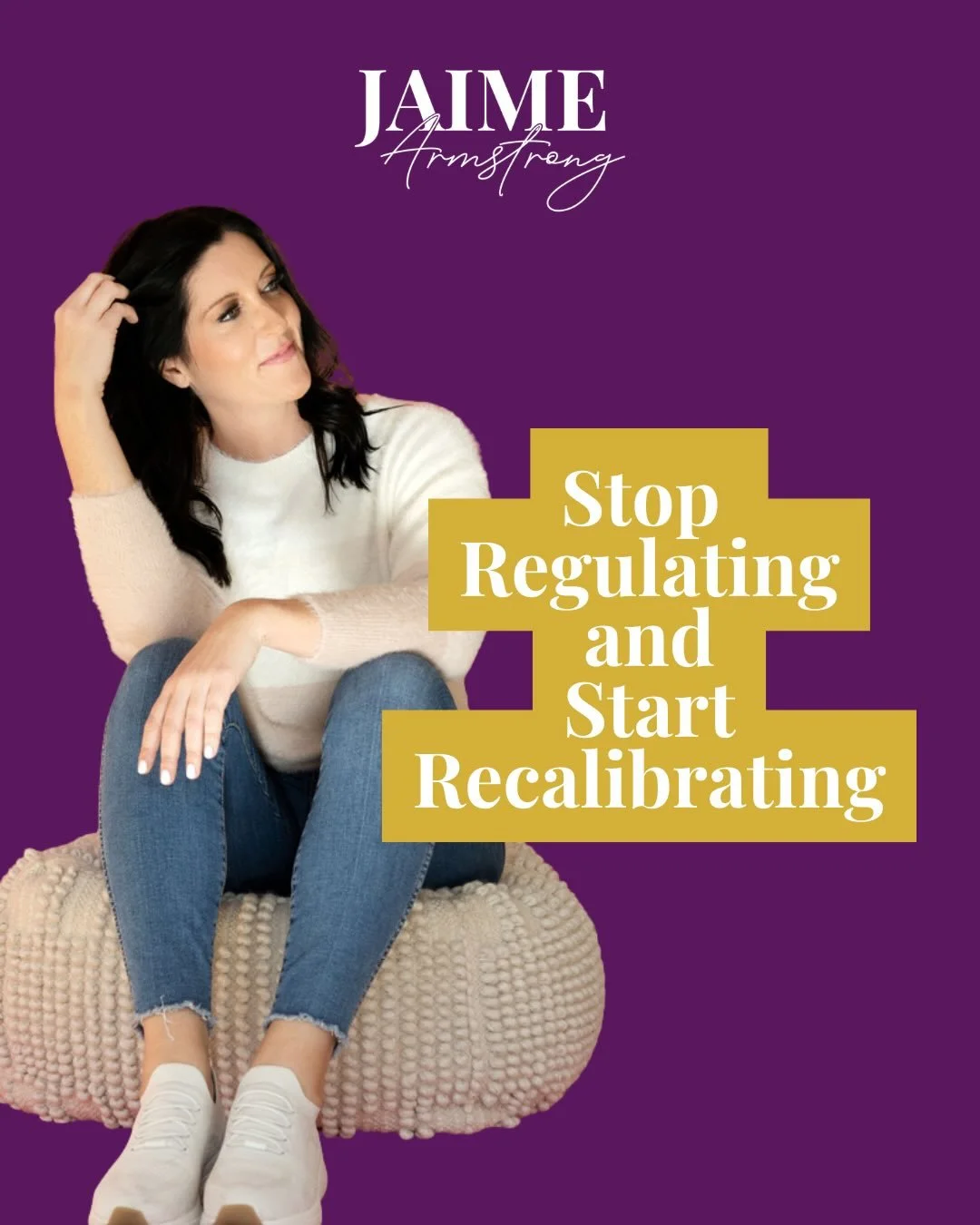You don&rsquo;t need more tools. You need an update.

And anyone promoting how they help regulate your nervous system isn&rsquo;t helping you create real and lasting change.

Because your nervous system is regulating when it&rsquo;s activated or 