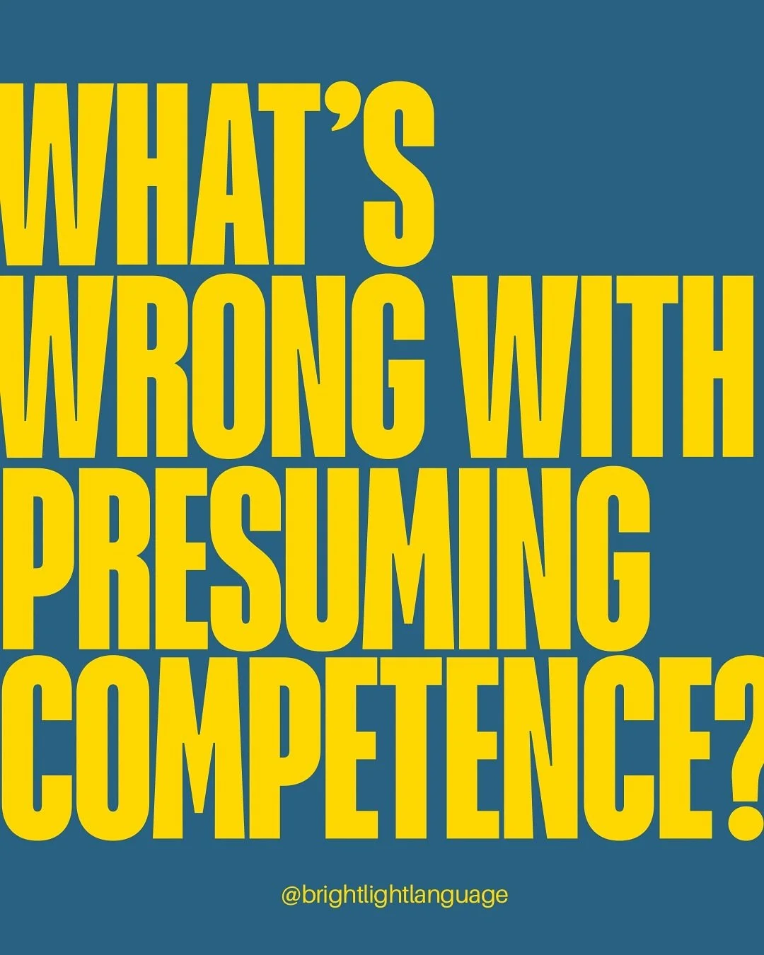 I know some will disagree with me on this which is perfectly fine! But here&rsquo;s the deal, our words (especially as professionals) matter a great deal. Here are my thoughts on this popular phrase. What do you think? 

Credit to @language_processin