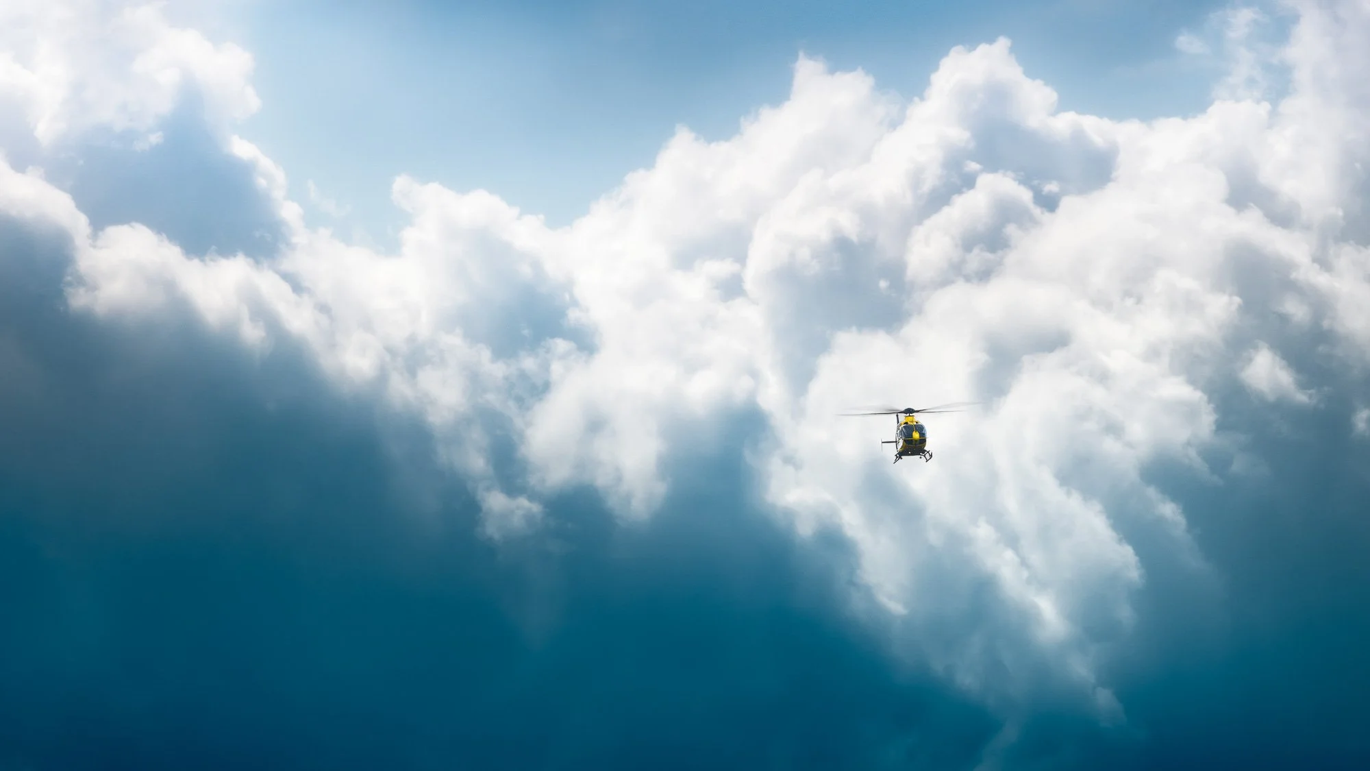 Eurocopter EC135 T2+ (N740MH), operated by Metro Aviation Inc. for MedSTAR Transport, returning to St. Mary’s County Regional Airport (2W6) with some amazing clouds in the background.