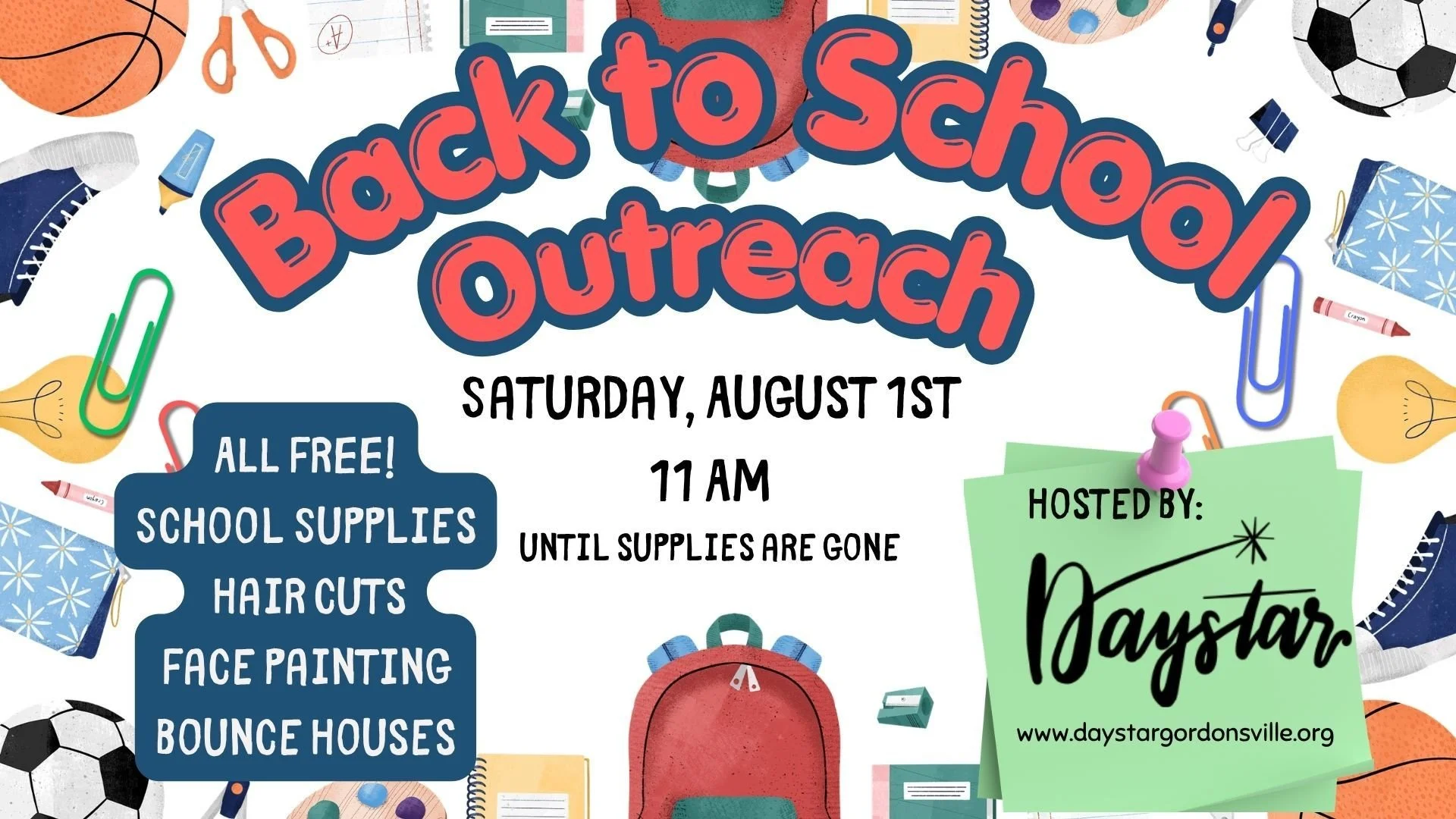 Back to School Outreach
