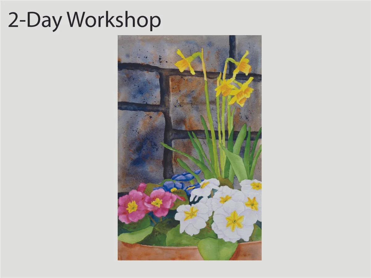 Porch Flowers 15x22" Sat and Sun, December 5-6, from 9am-3pm