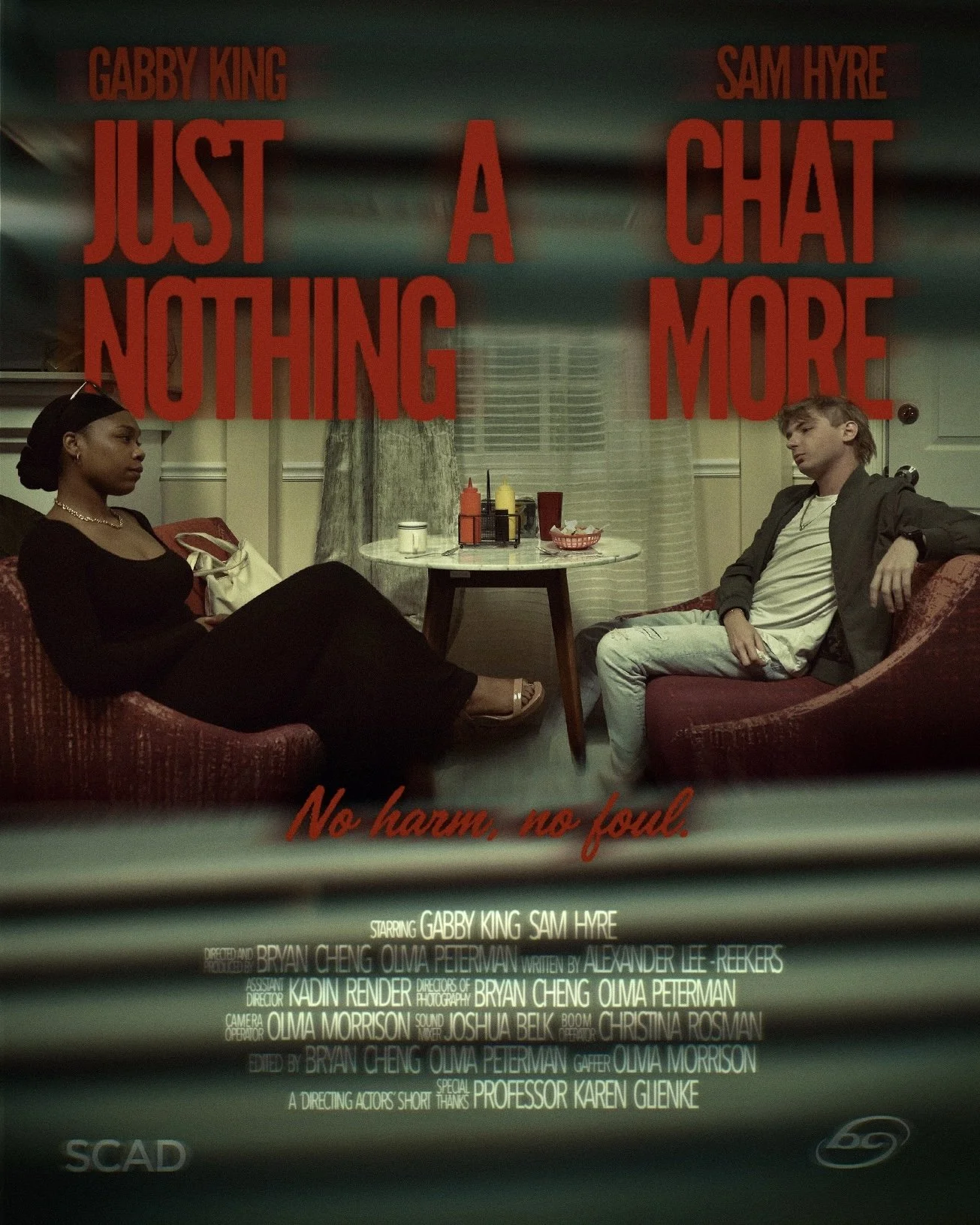 JUST A CHAT. NOTHING MORE. (2025) Film Posters