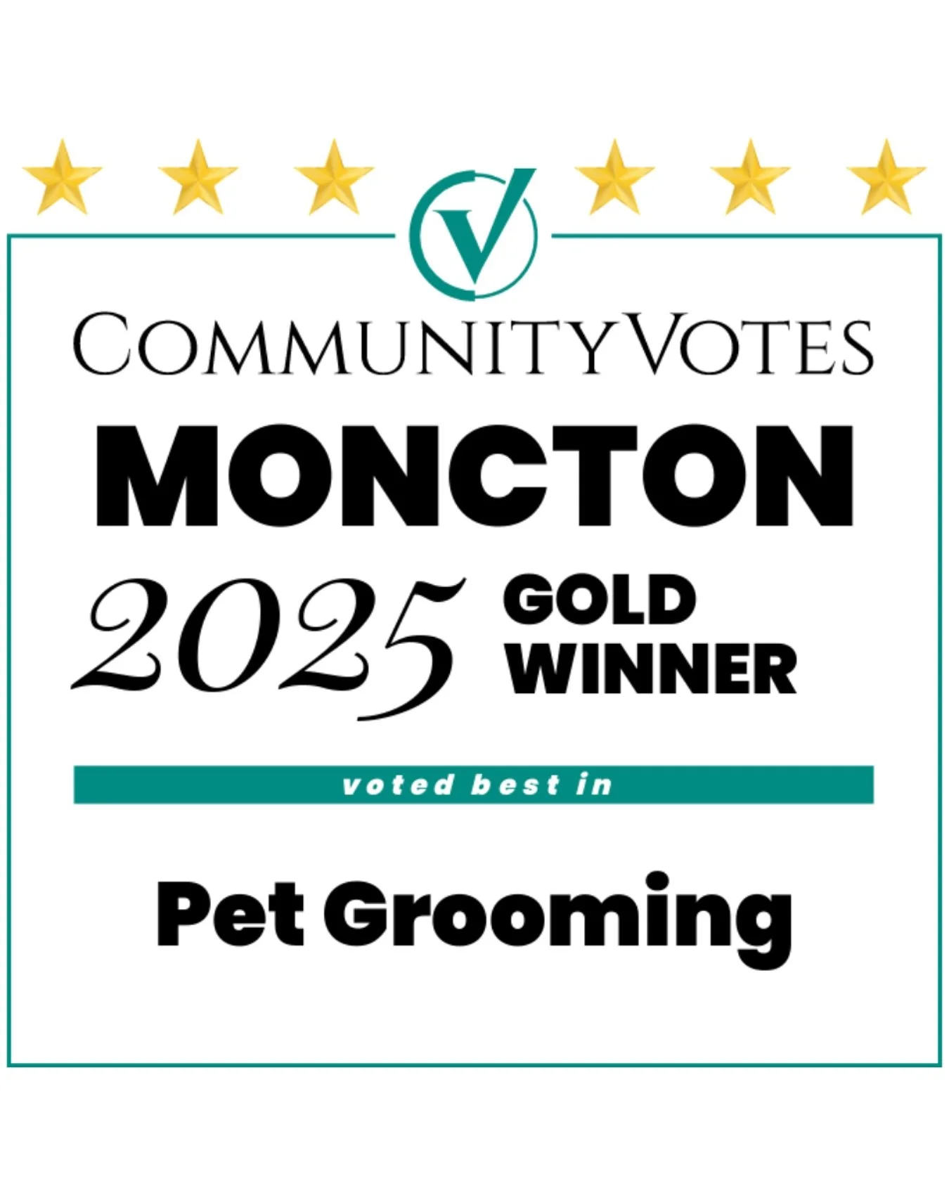 We won GOLD! 😍⭐️
Waking up to this news was absolutely incredible.

Over the past five years, I&rsquo;ve built this business from the ground up&mdash;with hard work, heart, and a whole lot of dog hair. It&rsquo;s been five years of long nights, cont