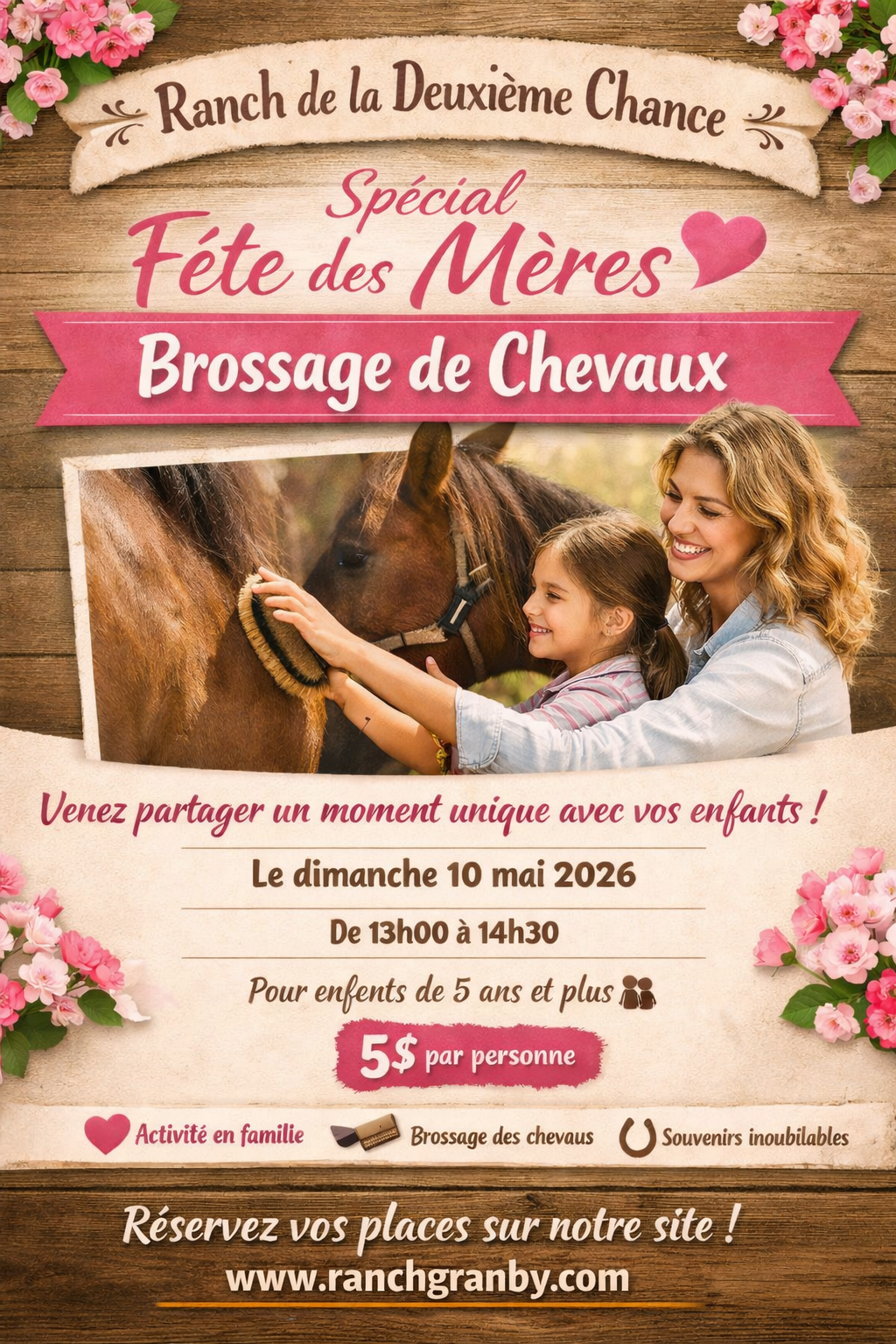 fête des Mères-10 MAI 2026-13H00-14H30