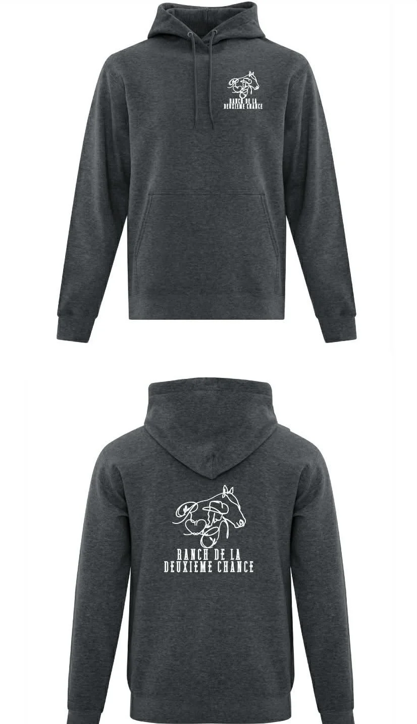 Hoodie officiel – Ranch de la Deuxième Chance 🐴❤️