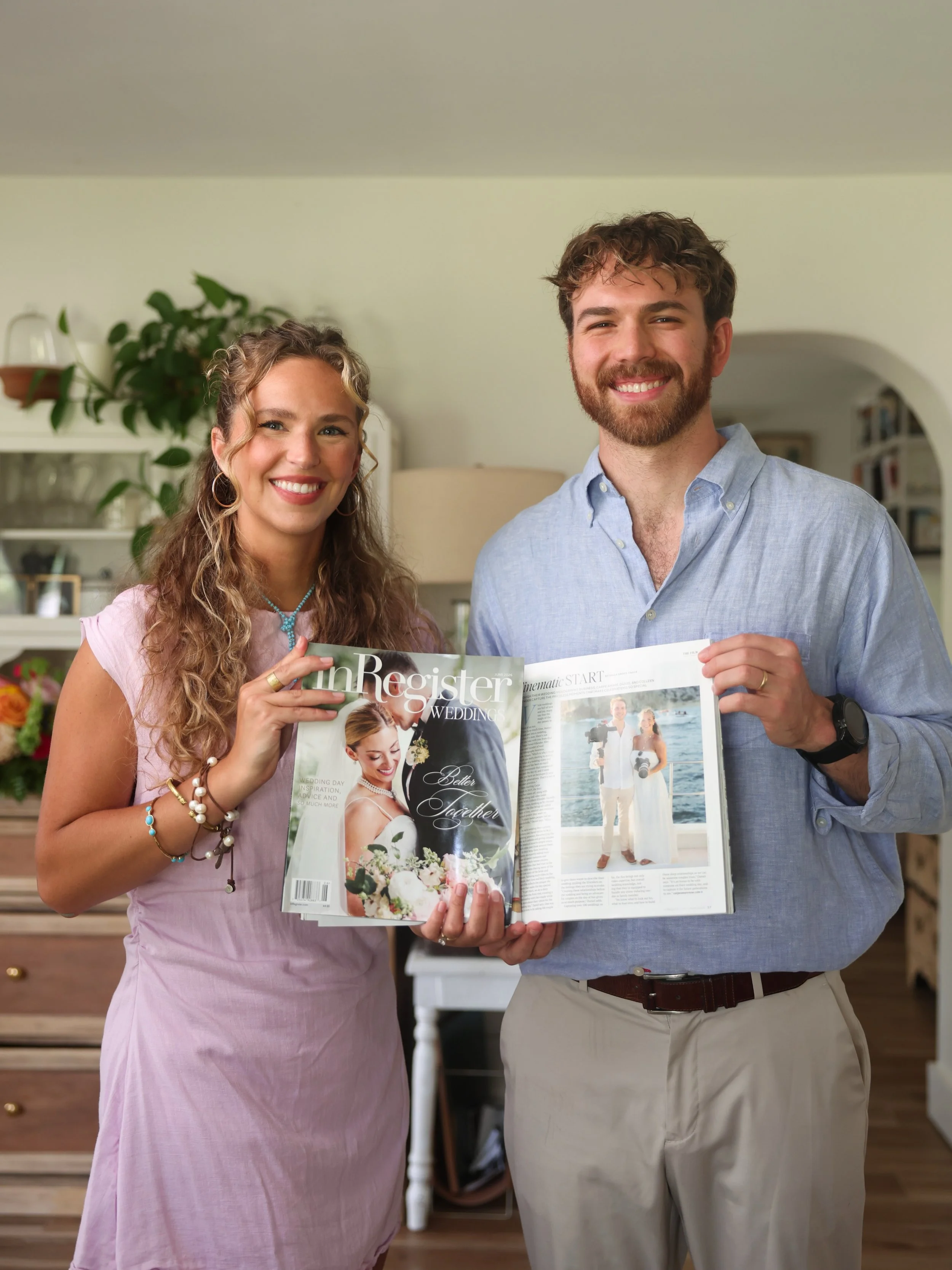 We are beyond honored, thrilled, and grateful to be featured in this month&rsquo;s issue of @inregister 🤍💍

Thankful for all of our couples and the opportunity to do what we love! It&rsquo;s been an incredible journey &amp; we cannot wait to share 