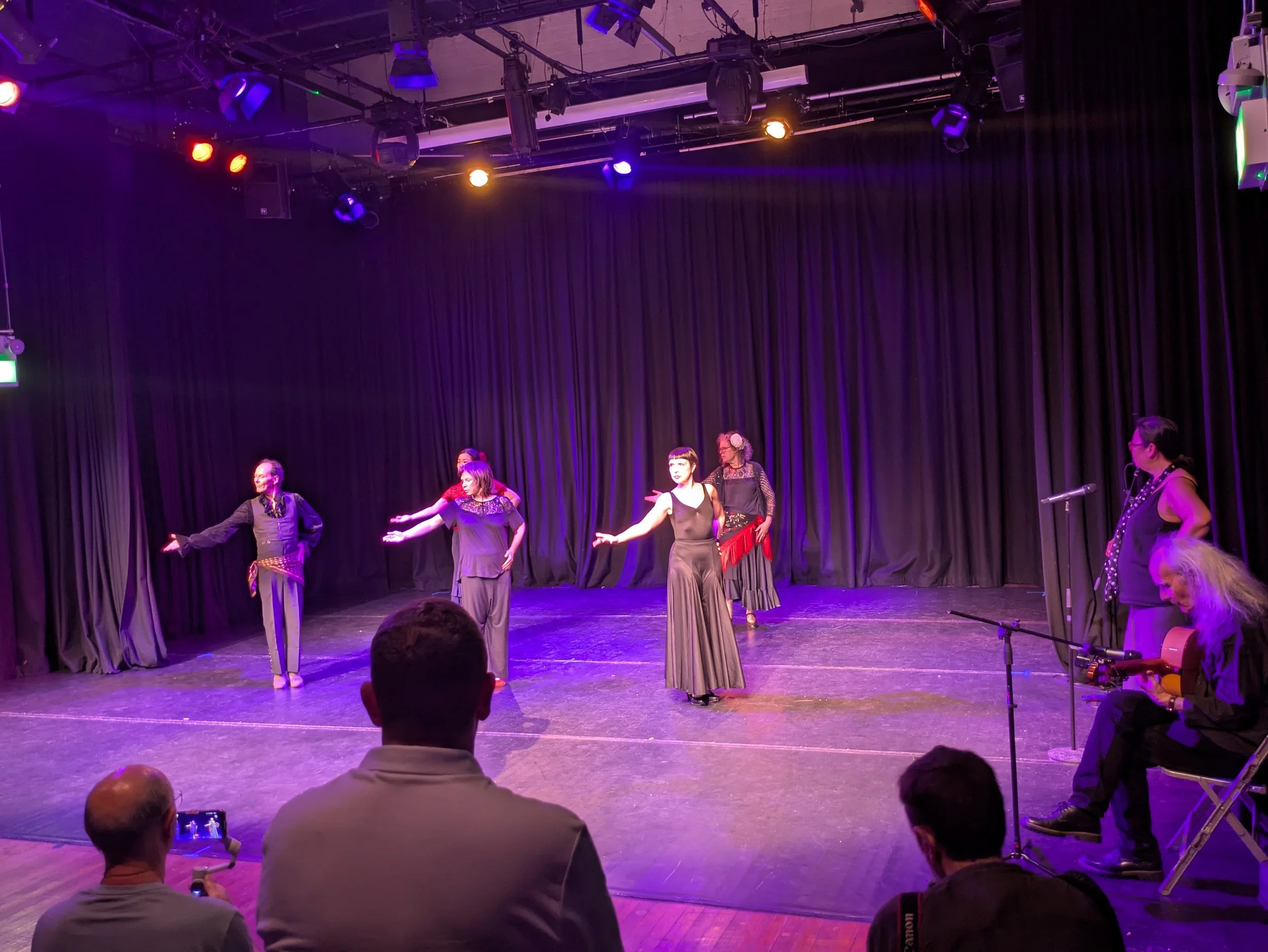 Flamenco Steps in East London - Idea Store of Tower Hamlets