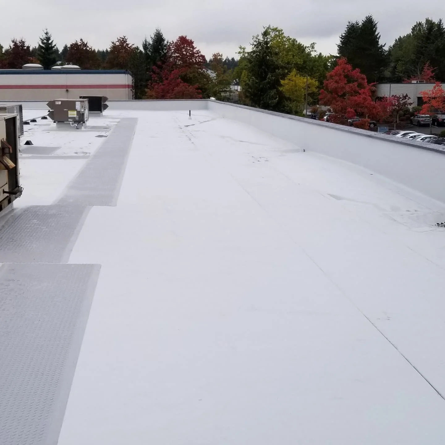 Complete roof replacement using R38 insulation and GAF TPO
#waweathershield 
#gaftpo 
#federalwaywa