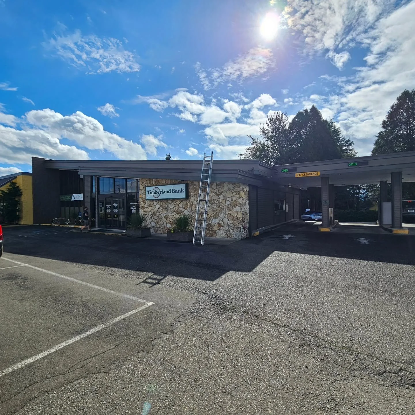 TPO roof done on a bank in Elma WA 
#waweathershield 
#elmawa 
#gaftpo