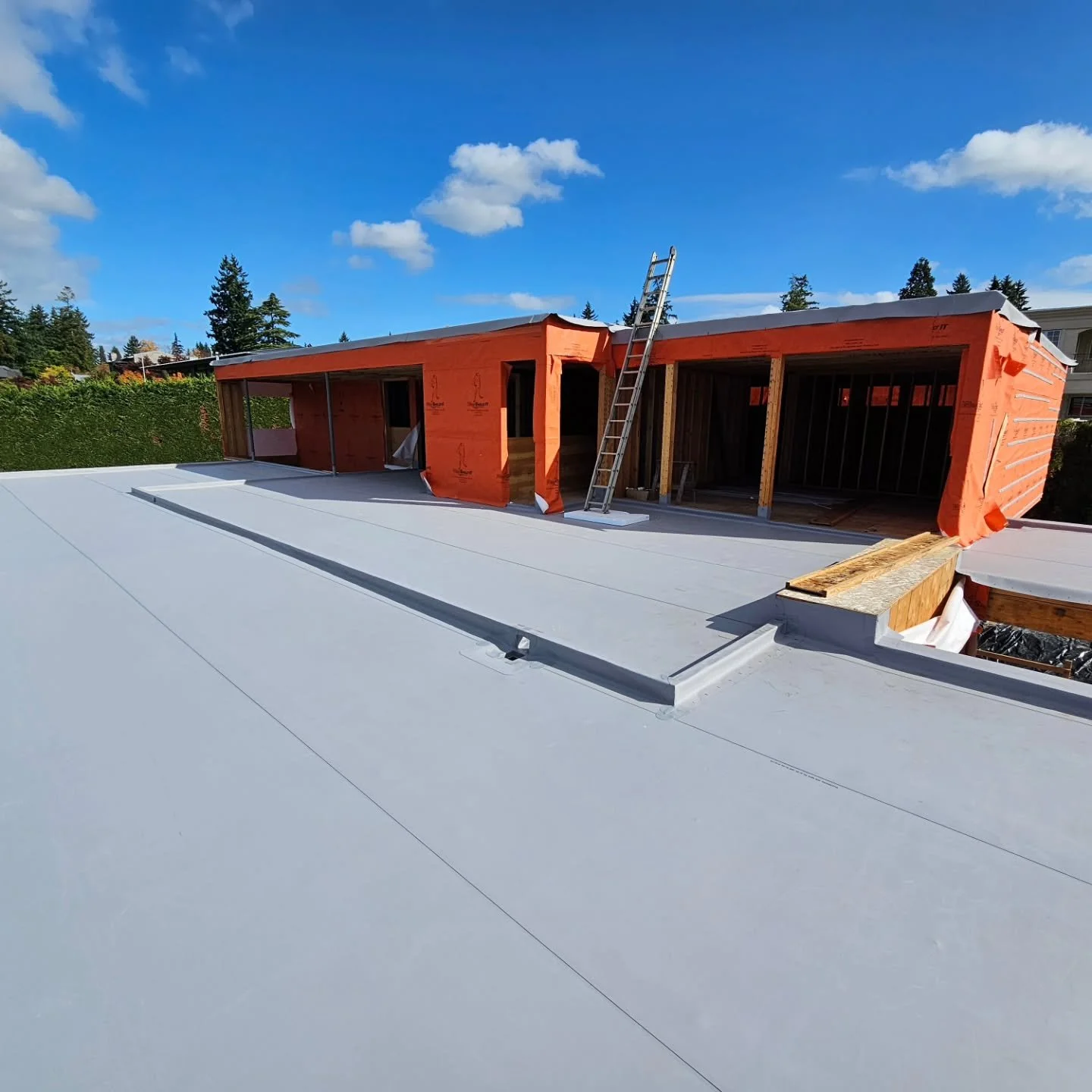 Versico TPO installed on this beautiful Clyde Hill home. 
#waweathershield 
#clydehillwa