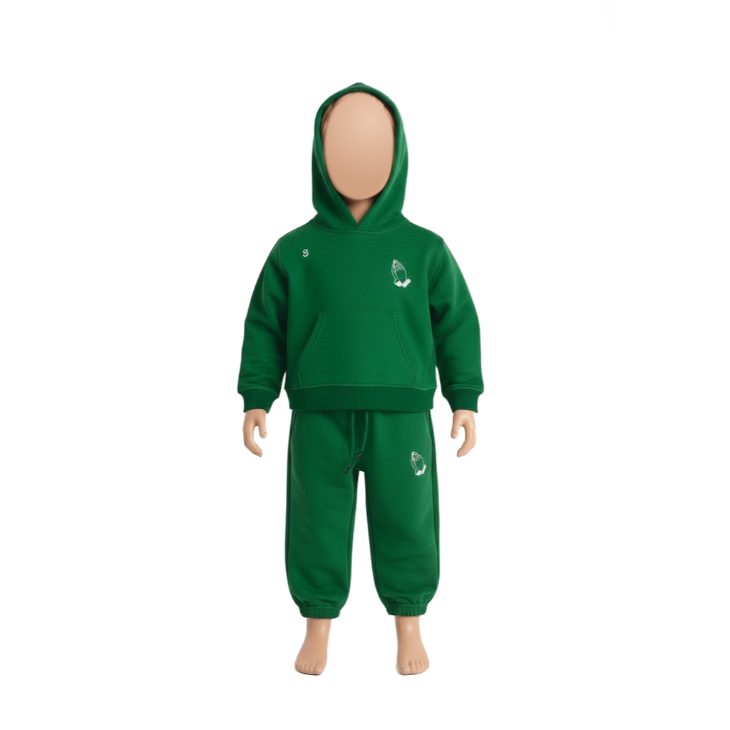 Child Green Sweat Suit (Unisex)