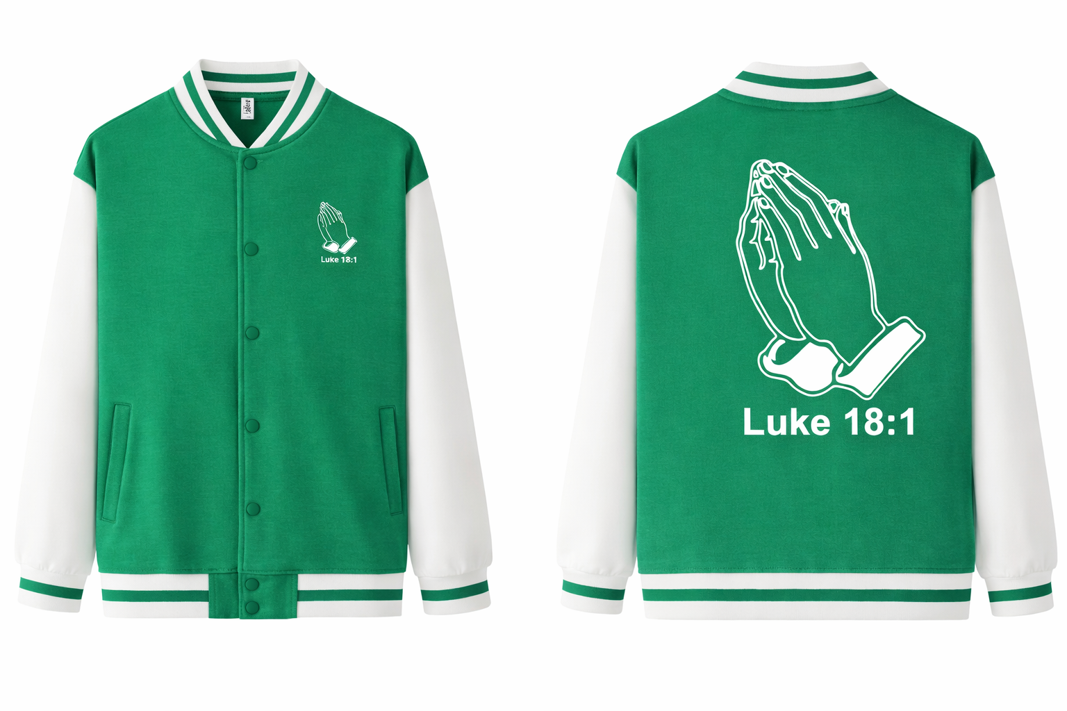 Green Jacket - Front and Back (Unisex)