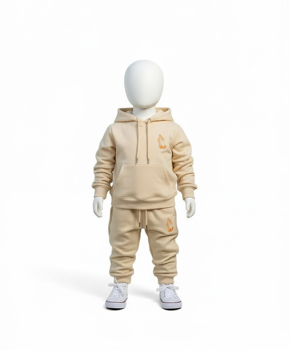 Child Light Apricot Sweat Suit (Unisex)