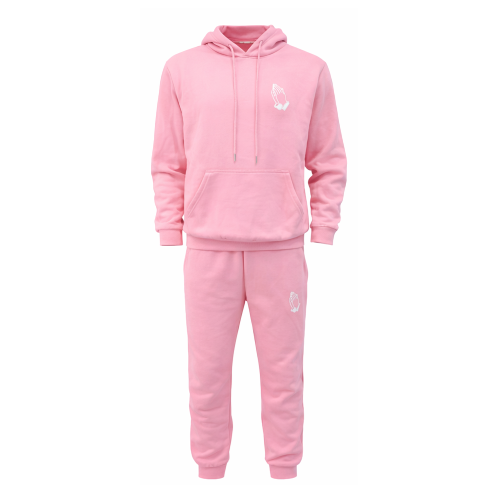 Pink sweat suit (Unisex) New