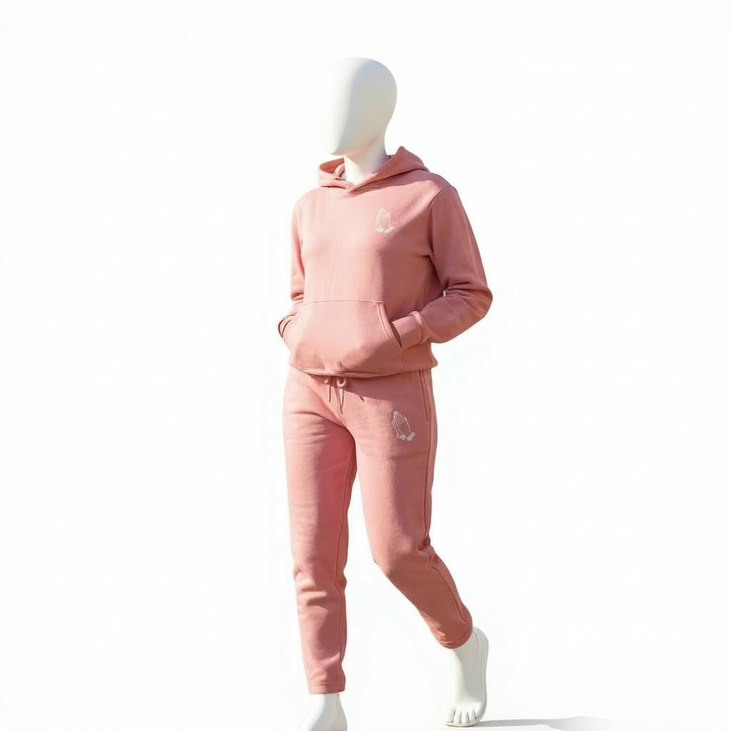 Child Pink Sweat Suit (Unisex)