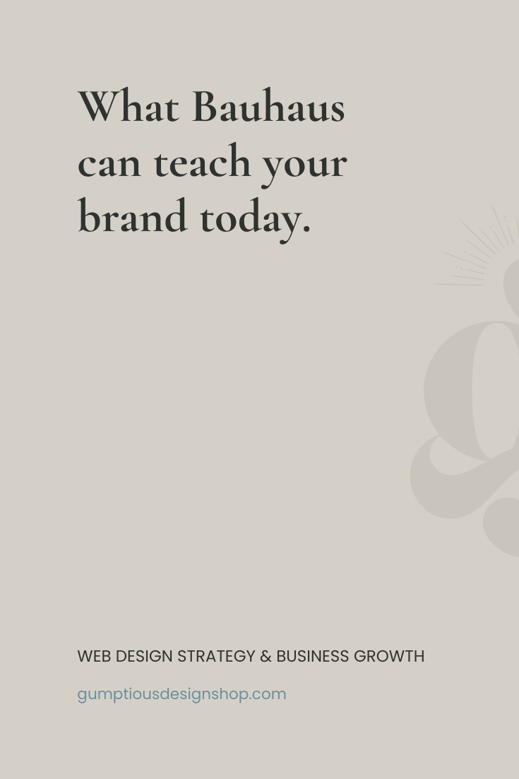 What Bauhaus can teach your brand today