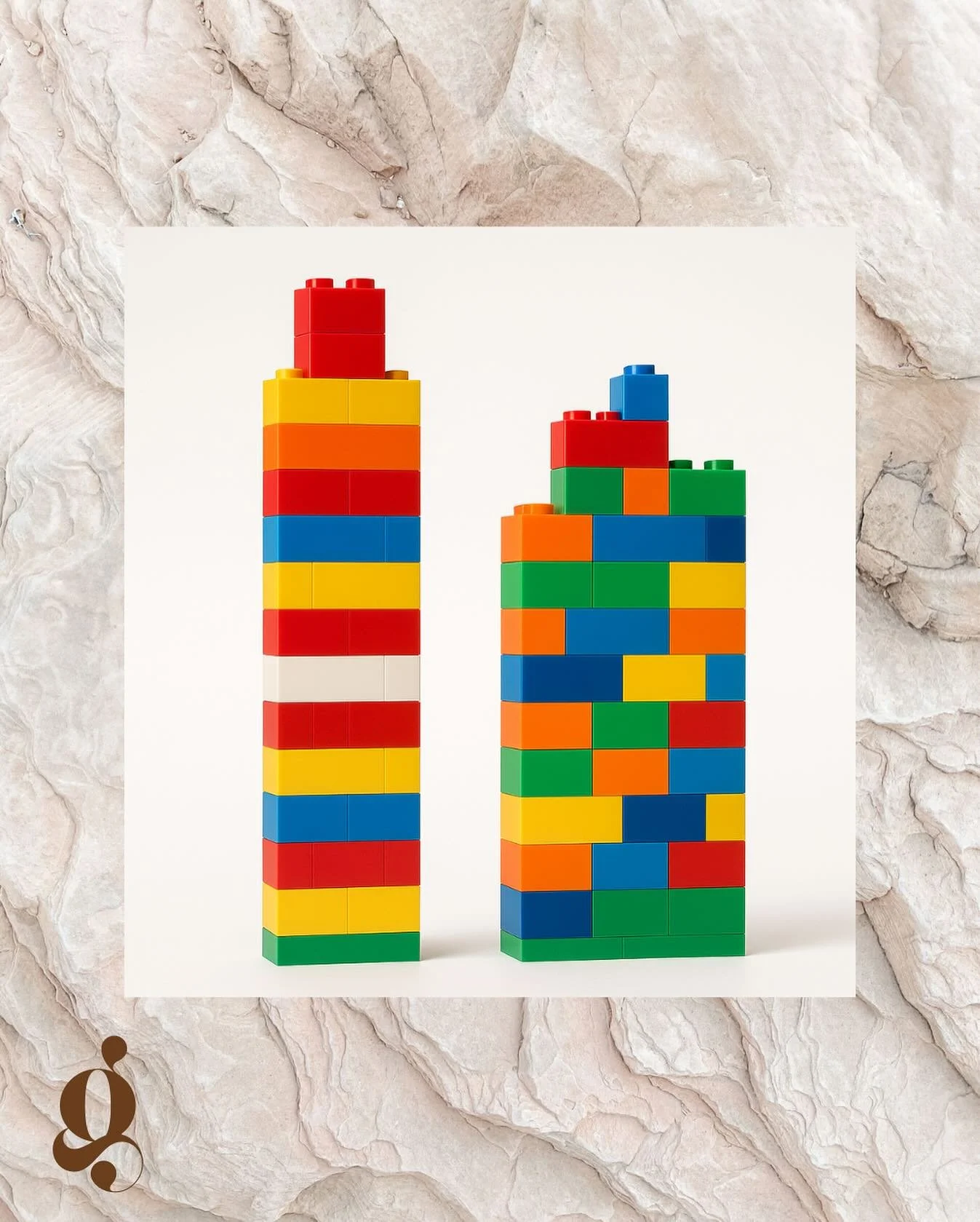 Tall and sleek? Or wide and bold?
Both towers use the exact same blocks.

That is what modular, flexible, customizable templates are all about &mdash; freedom to stack the pieces your way and make it yours. 

#SquarespaceDesign
#SquarespaceTemplates
