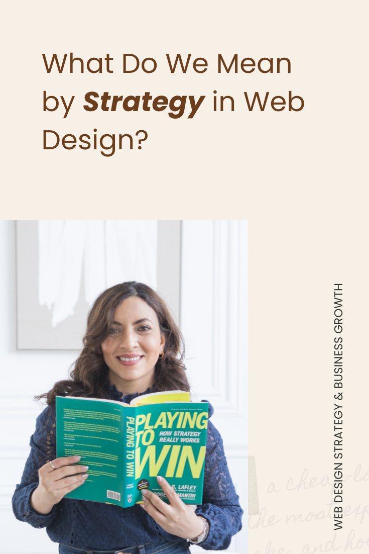 What Do We Mean by Strategy in Web Design?
