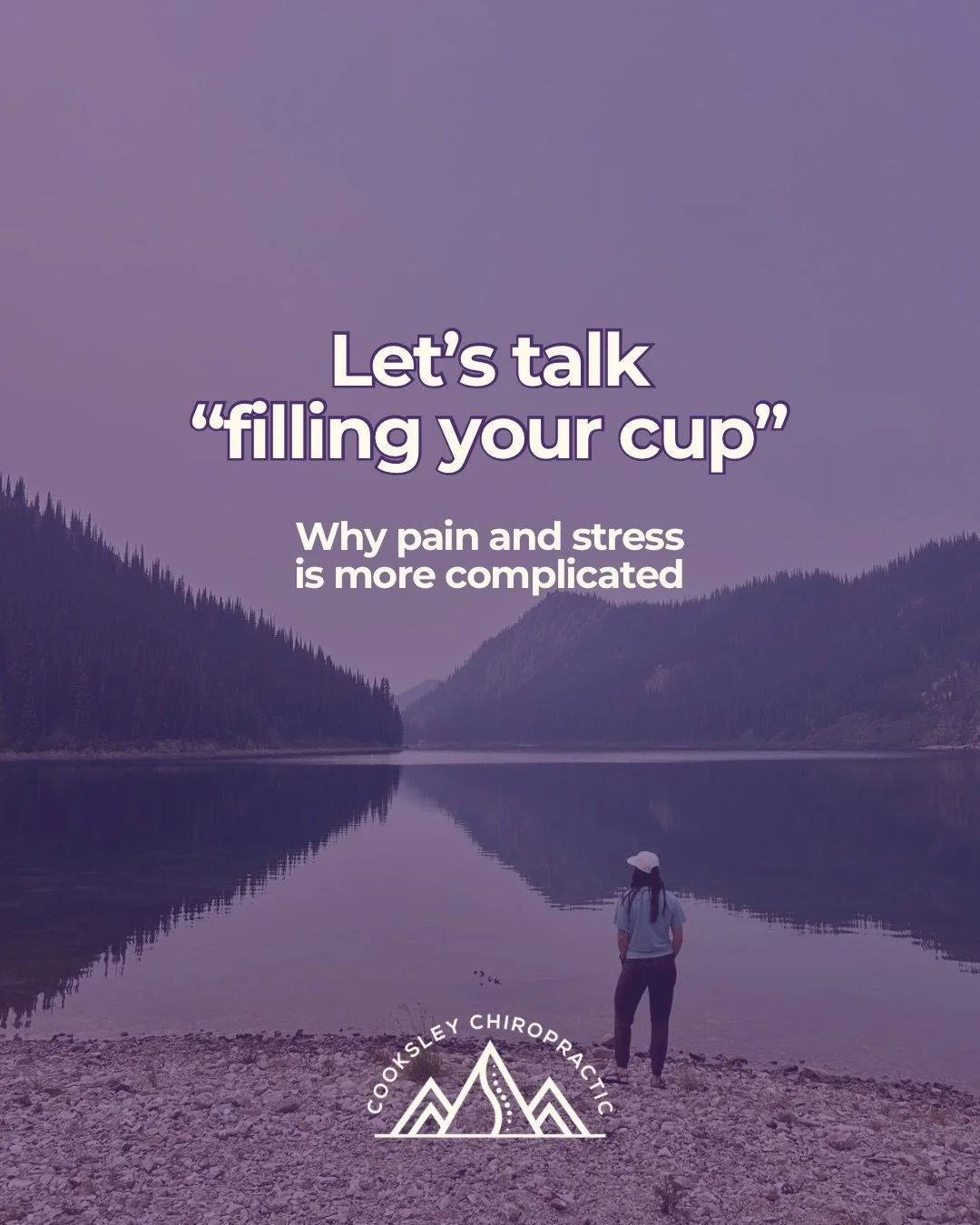 &lsquo;Fill your cup&rsquo; gets thrown around a lot&hellip; but here&rsquo;s what it actually means 👇

Your body doesn&rsquo;t separate pain into neat categories.
 It responds to everything:
🏋 Physical load (training, injury, sleep) 🧠 Mental load