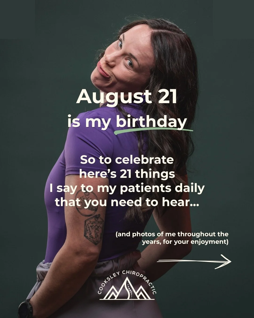 21 things for August 21 🫶🏼

#nelsonchiropractic #movebetterlonger #discovernelson #westkootenays #chiro