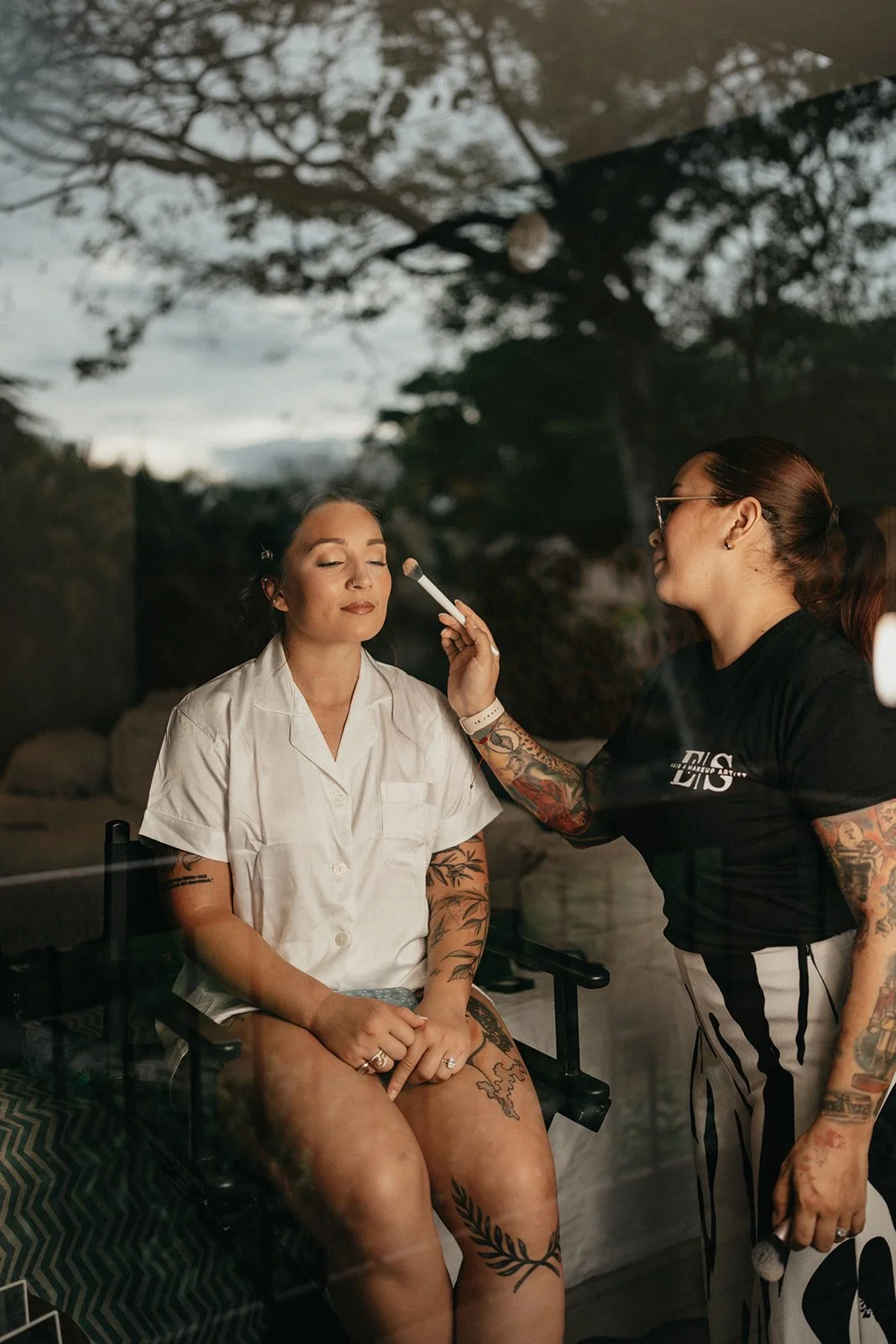 costa rica makeupartist bridal look wedding destination