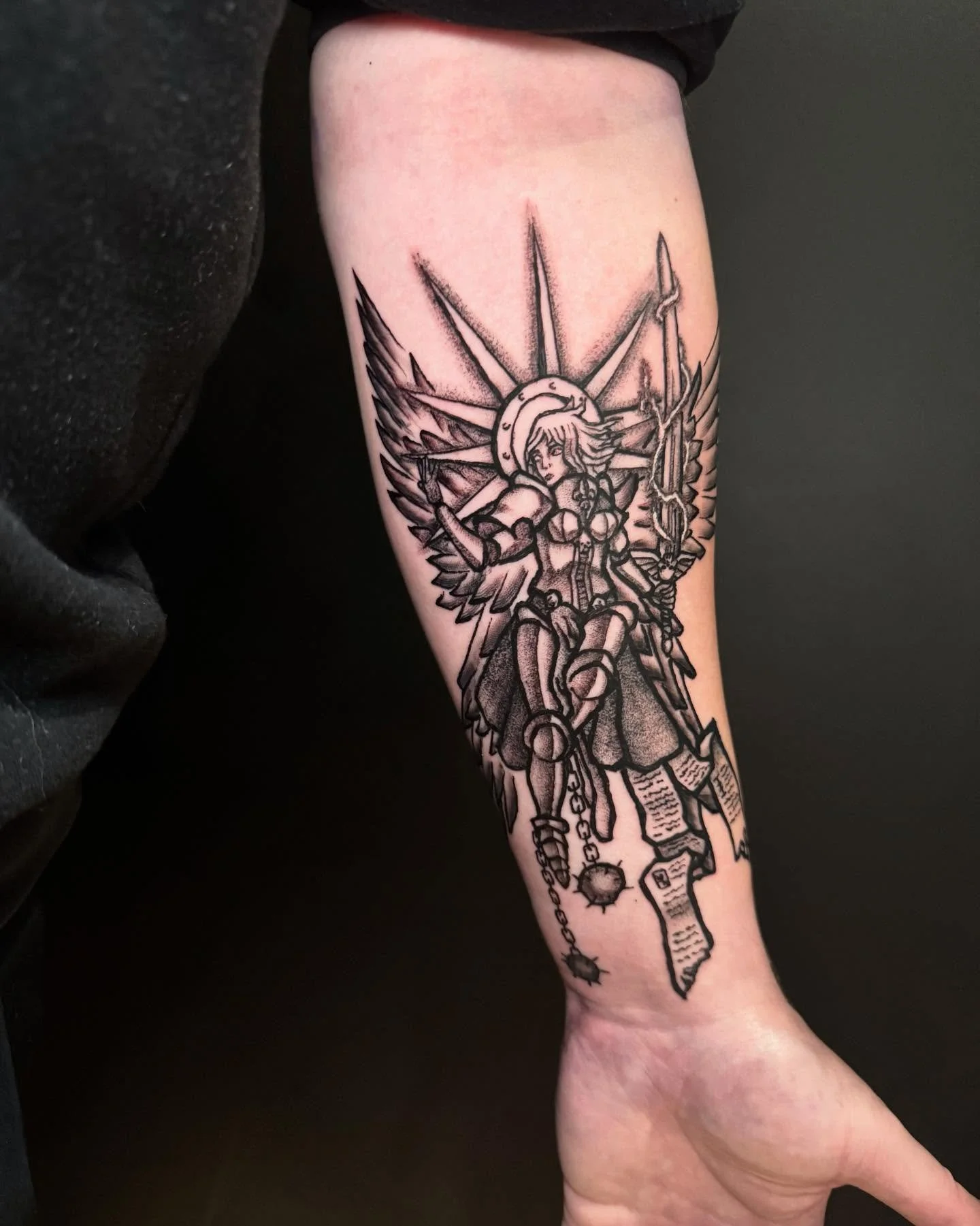 Thankyou so much @bennytallura for making a dream come true! I was able to get one of my favourite 40K characters and turn it into a sick tattoo. Thankyou  for the trust and sitting like an absolute champion 💪

#warhammer #tattoo #40k #adelaide #tat