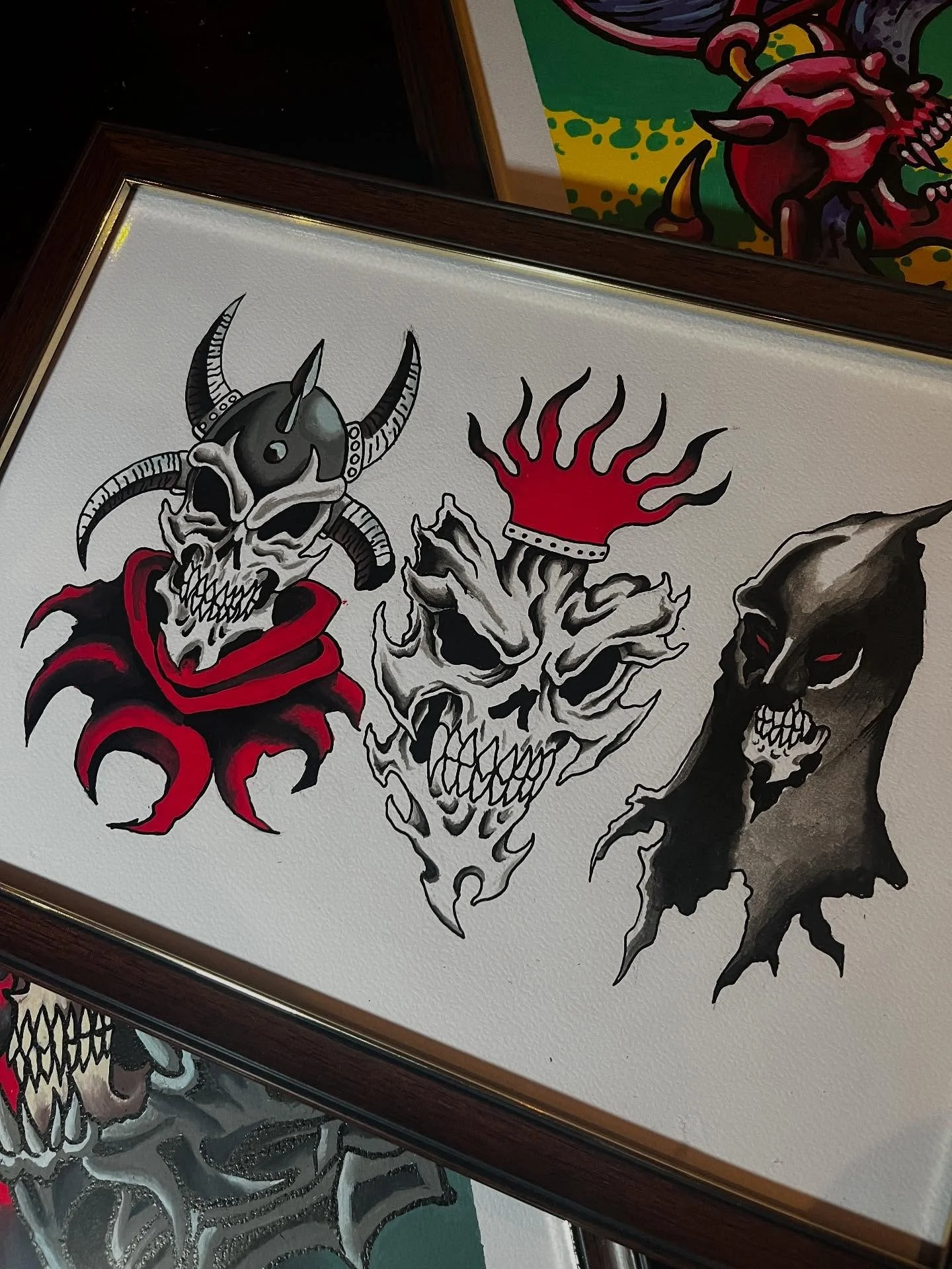 ☠️ TRIO OF THE DAMNED ☠️

Available to be tattooed!

Dm or visit my website to book in!

📍Adelaide, SA 890 port road woodville south @vintagescarecrow 

#medival #medivalfantasy #medivaltattoo #fantasytattoo #darkfantasy #darktattoo
#tattoo #tradtat