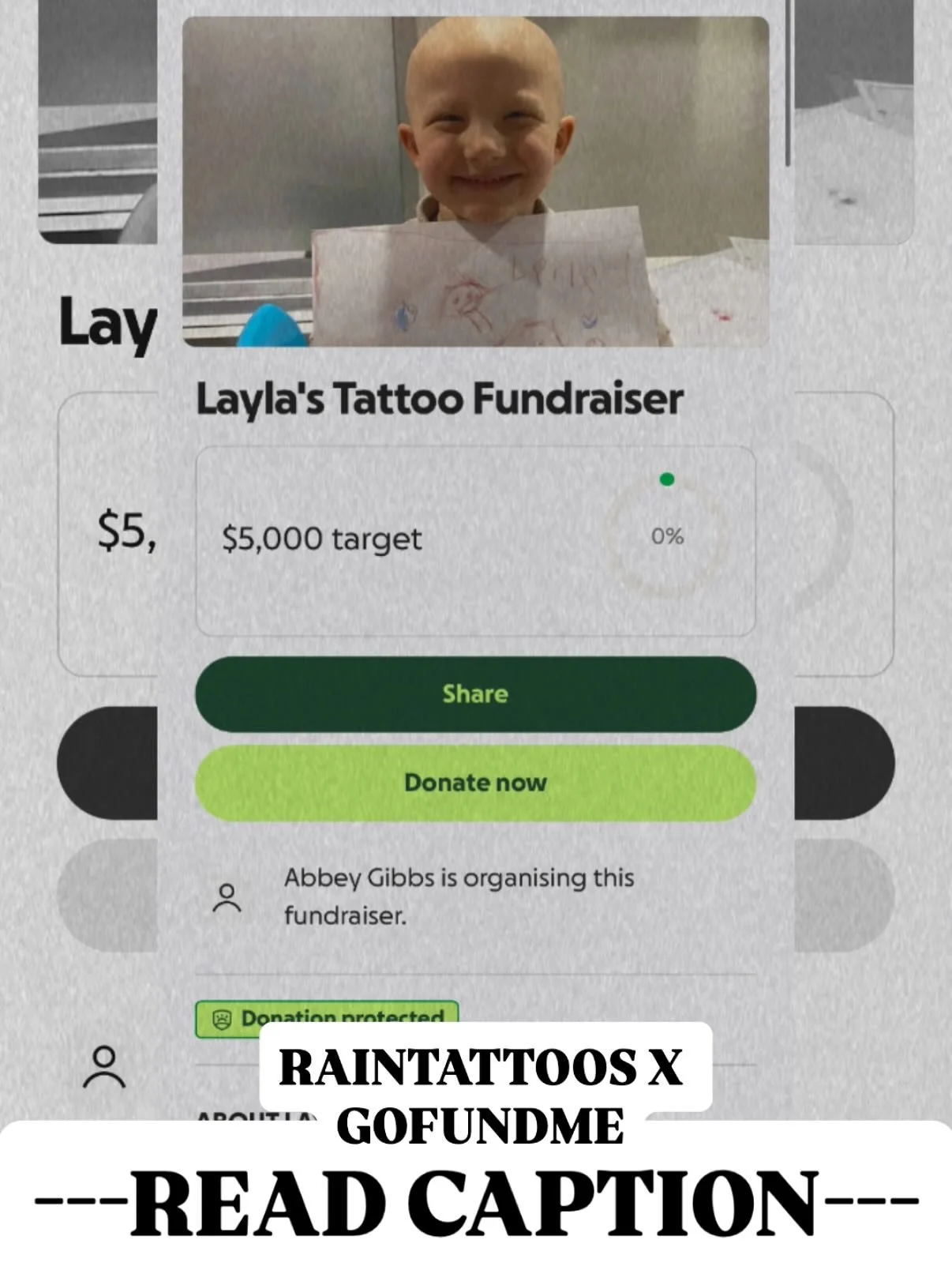 In march 2025 sweet little Layla received a diagnosis no one could have ever expected. Layla was told she has high risk stage 4 neuroblastoma. She has a tumour on her brain, abdomen, pelvis, hips, spine, and bone marrow. Layla has been undergoing gru