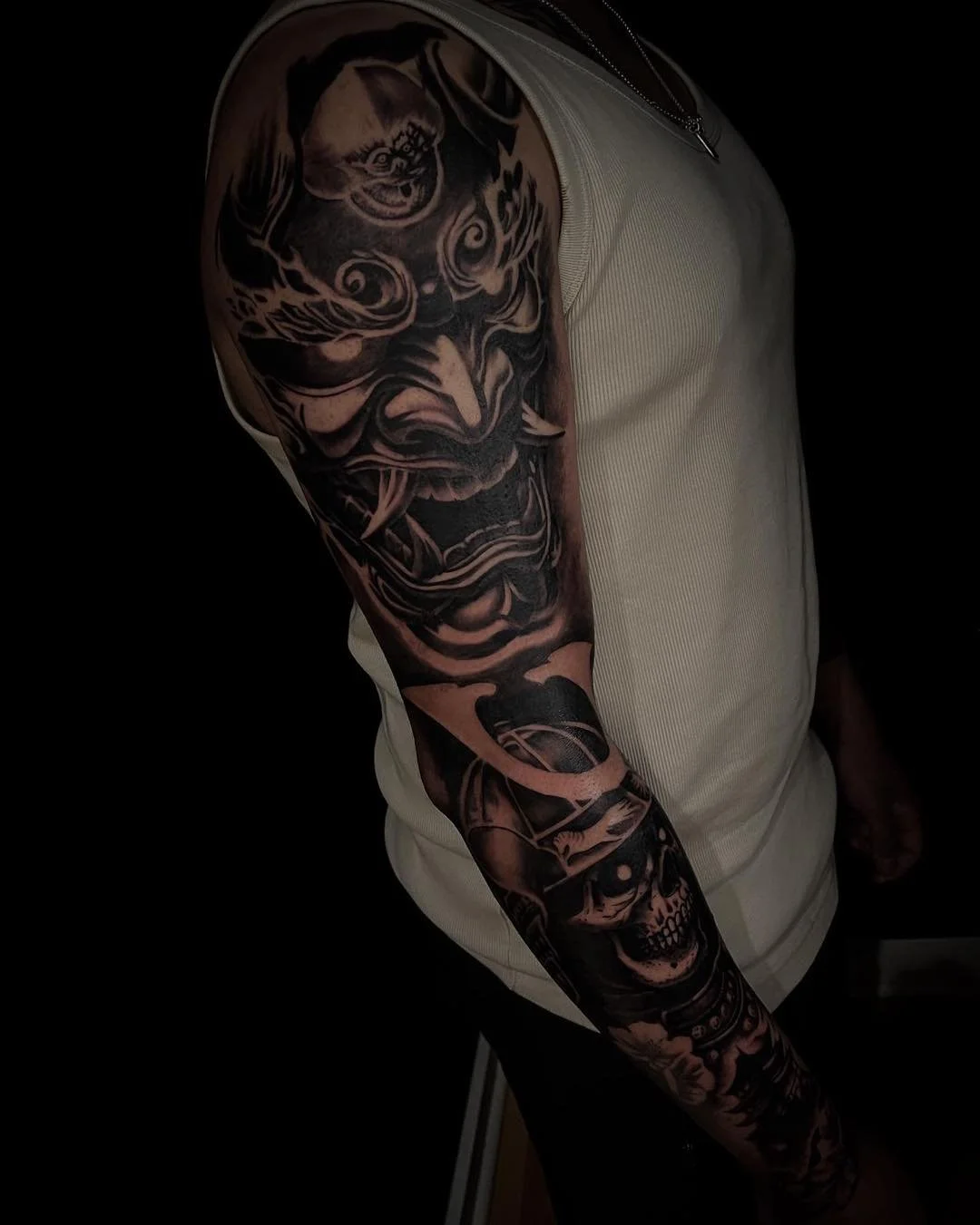 Insane work from @lkw_tattoos and this client who did back to back day sits to smash out this full sleeve design 😮

Liam can fit so much into his full day sits, whether it&rsquo;s a big project like this or a bunch of smaller flash, he&rsquo;s got y