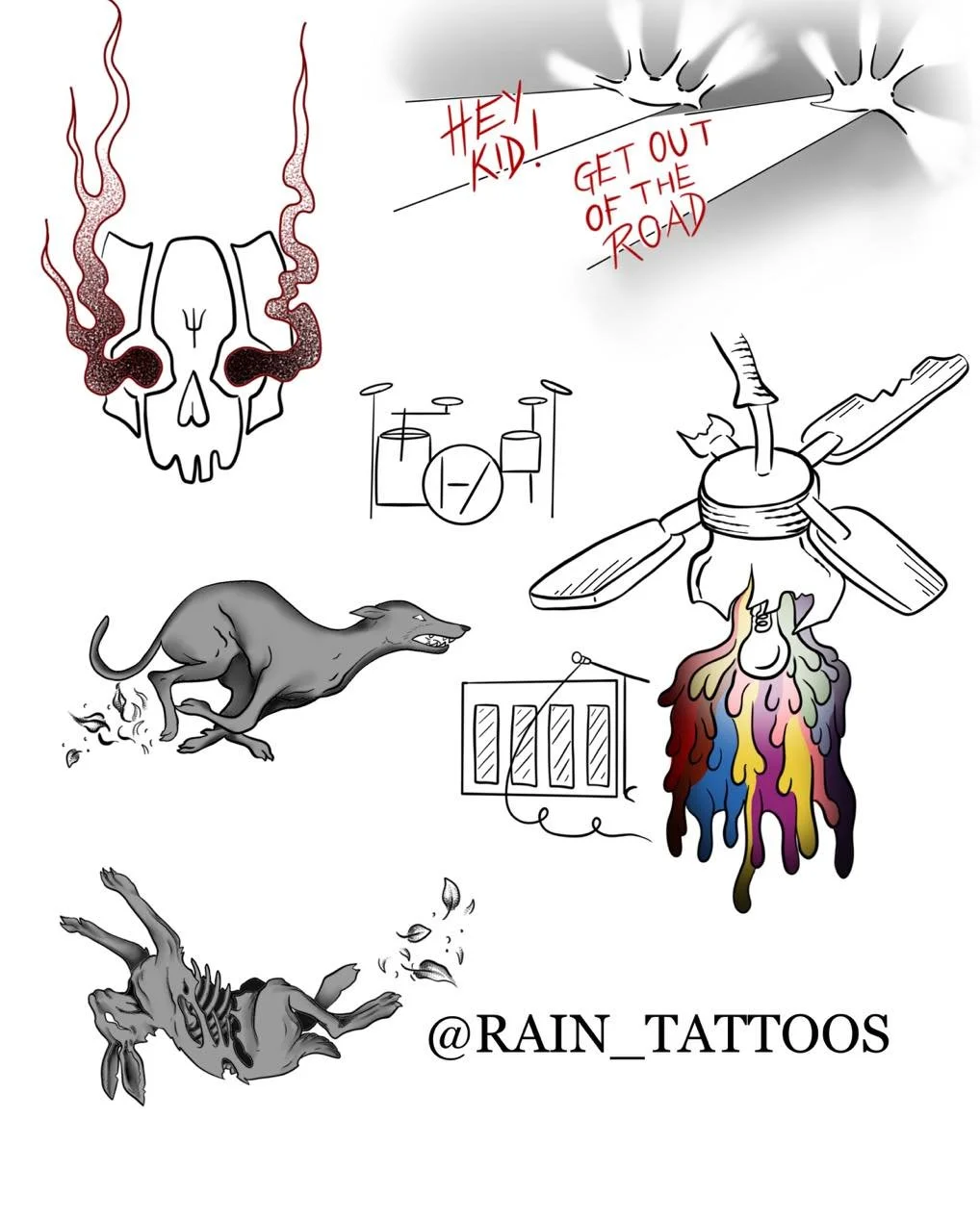 some Twenty One Pilots flash! swipe to the end for a Drag Path design 🥰 

pricing will vary based on sizing and location so send an inquiry to my DMS ! 

All designs are non repeatable! 

#twenty&oslash;nepil&oslash;ts #top #twentyonepilotstattoo 

