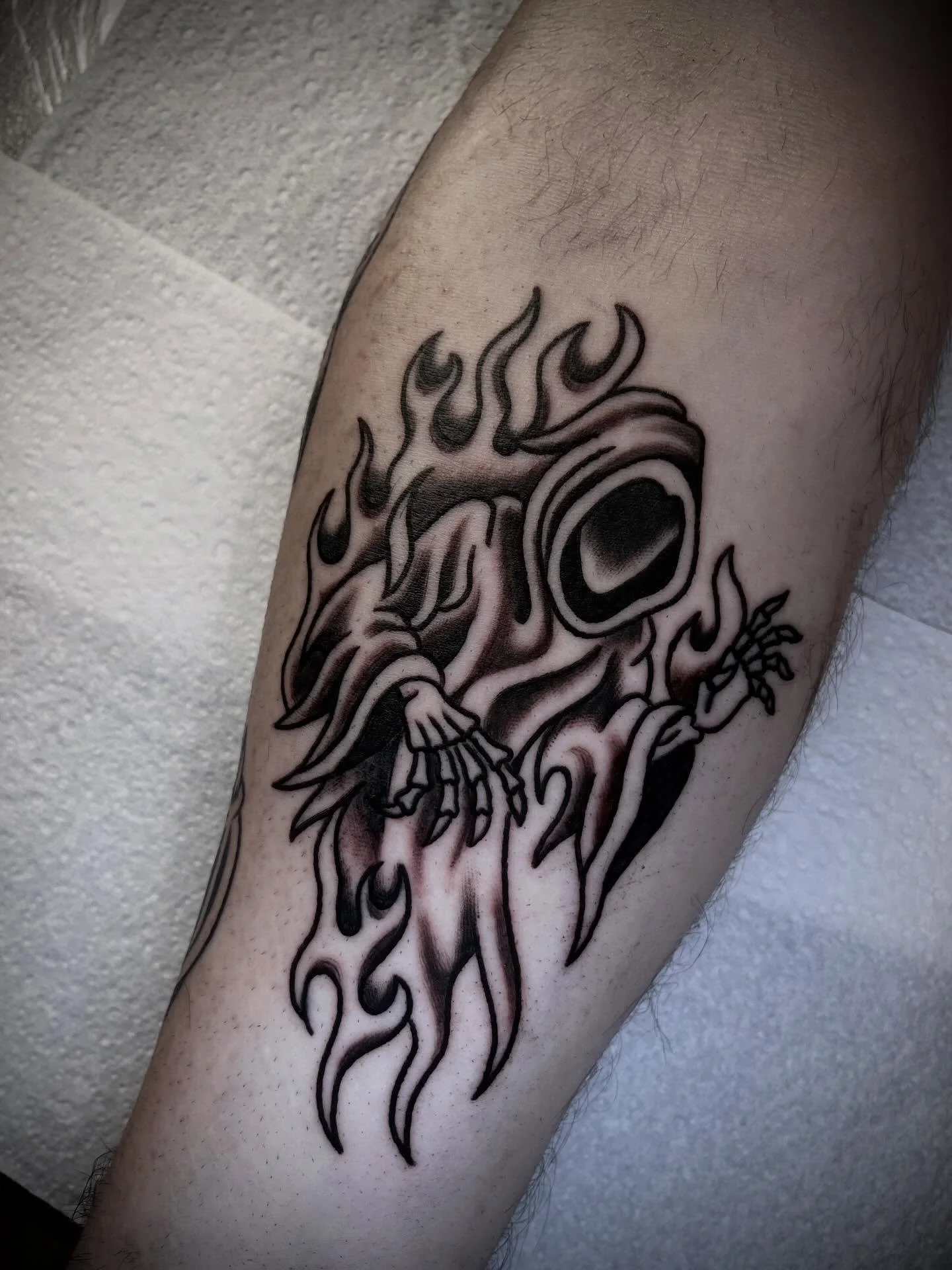 Some pieces done recently!
@vintagescarecrow 

 #tattoo #flashtattoo #medivaltattoo #darkfantasytattoo #adelaidetattoos